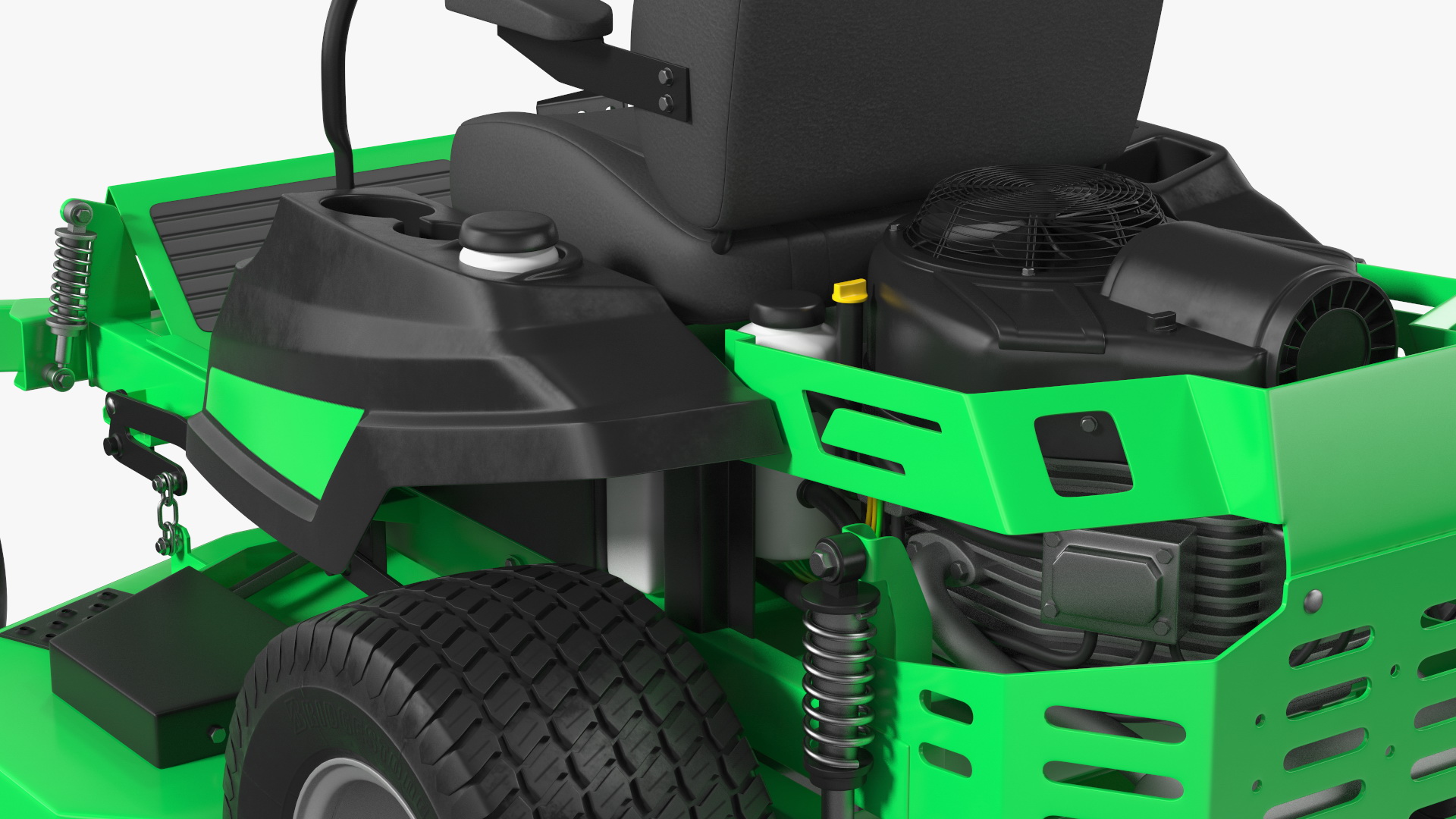 3D model Zero Turn Lawn Mower Generic Rigged