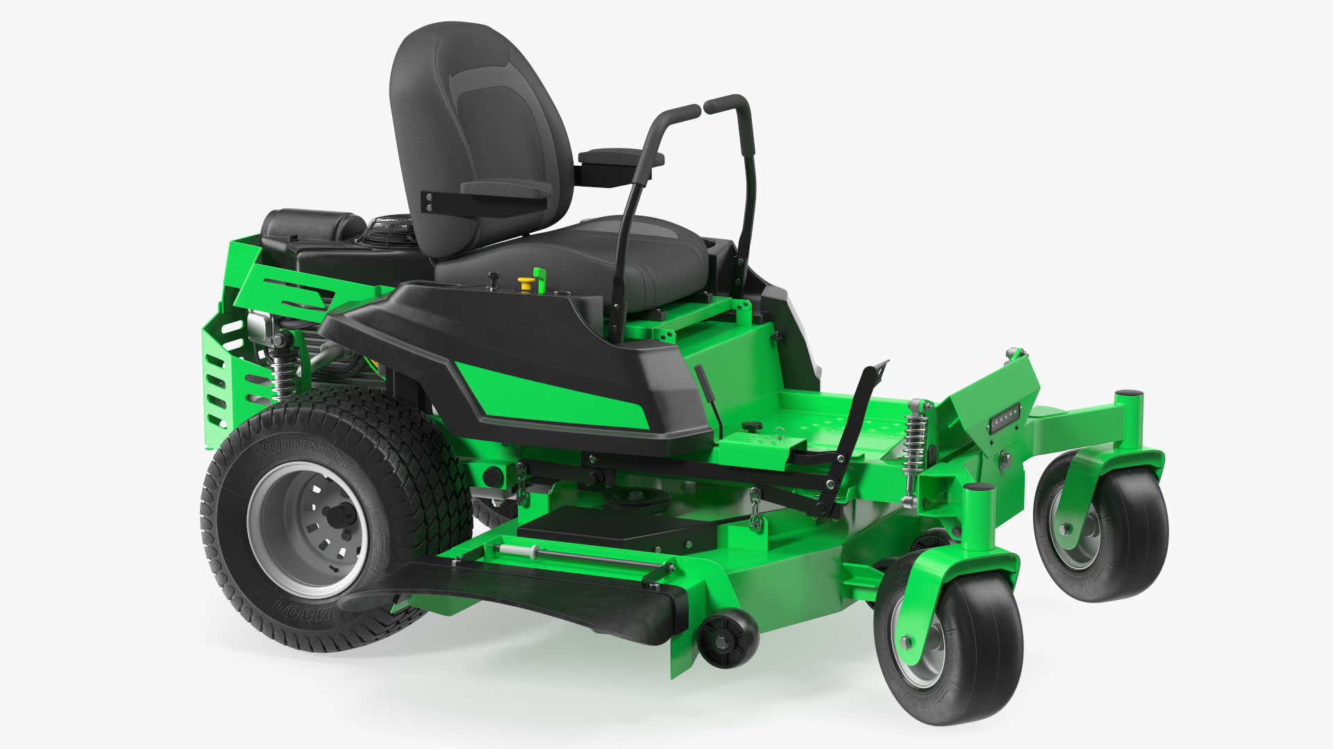 3D model Zero Turn Lawn Mower Generic Rigged