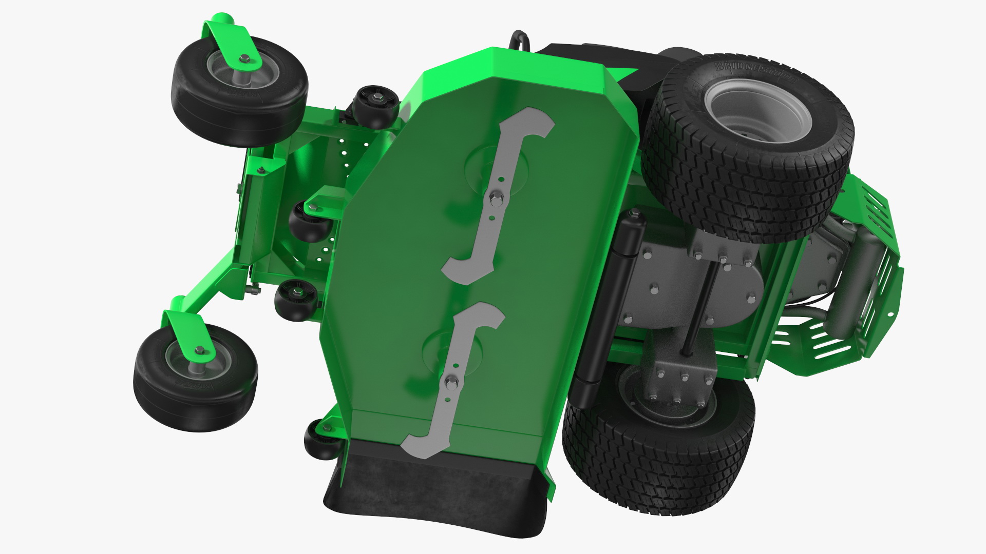 3D model Zero Turn Lawn Mower Generic Rigged