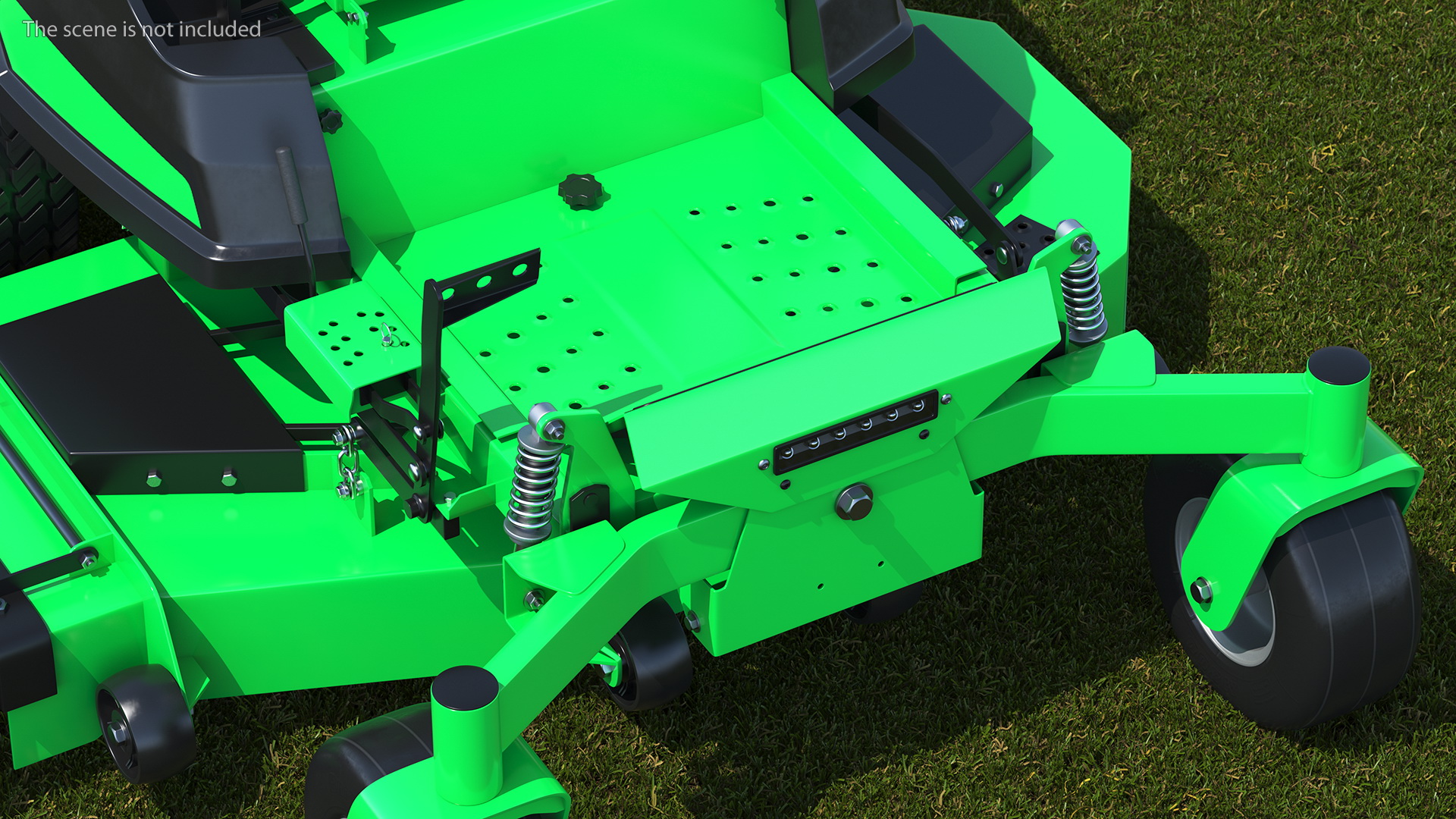3D model Zero Turn Lawn Mower Generic Rigged