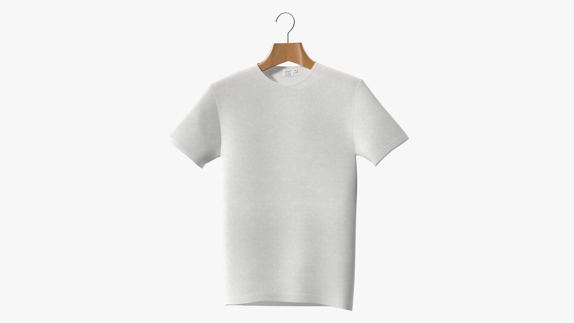 T-Shirt on Hanger 3D