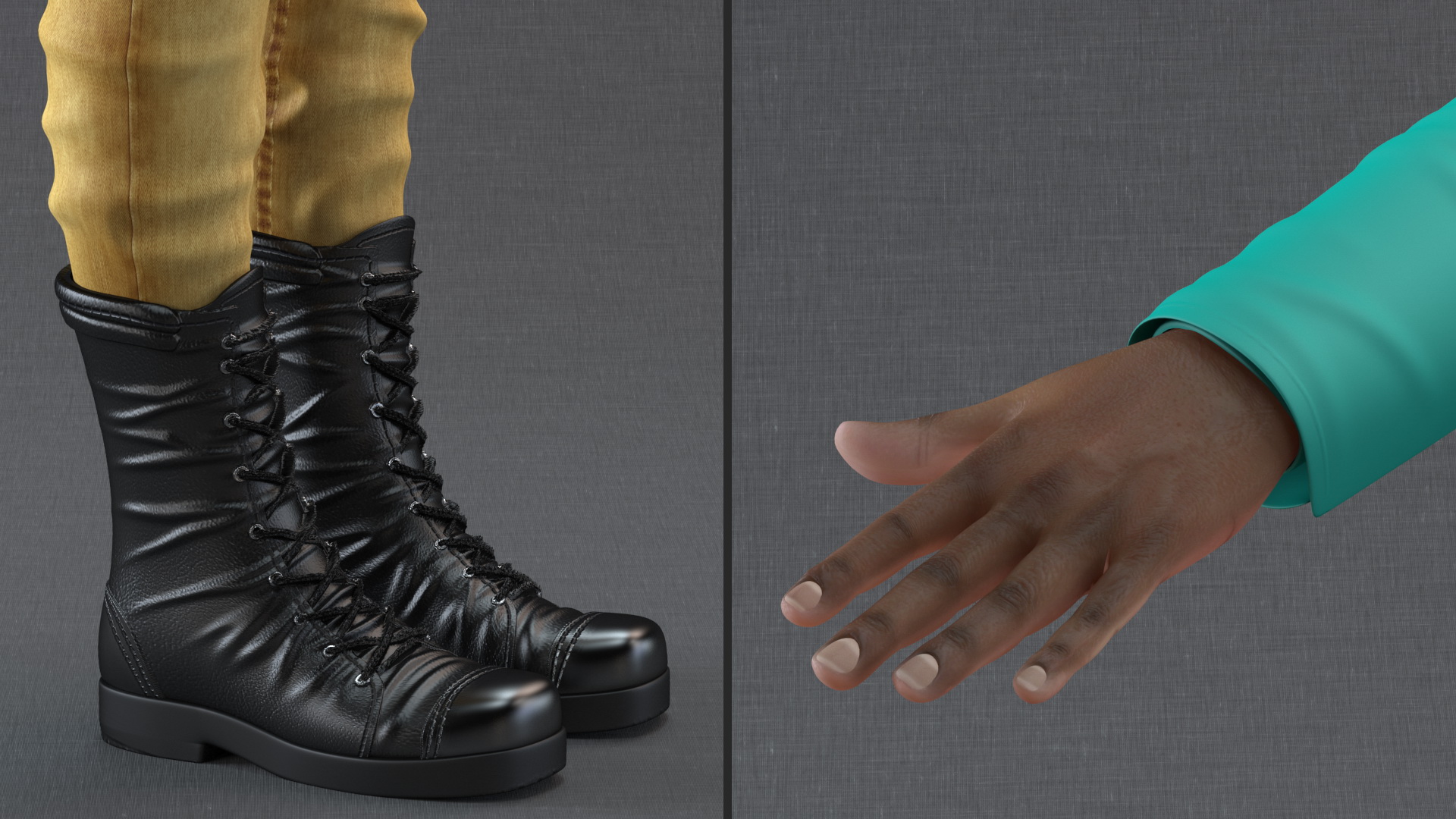 Light Skin Teenager Fashionable Style Rigged 3D model