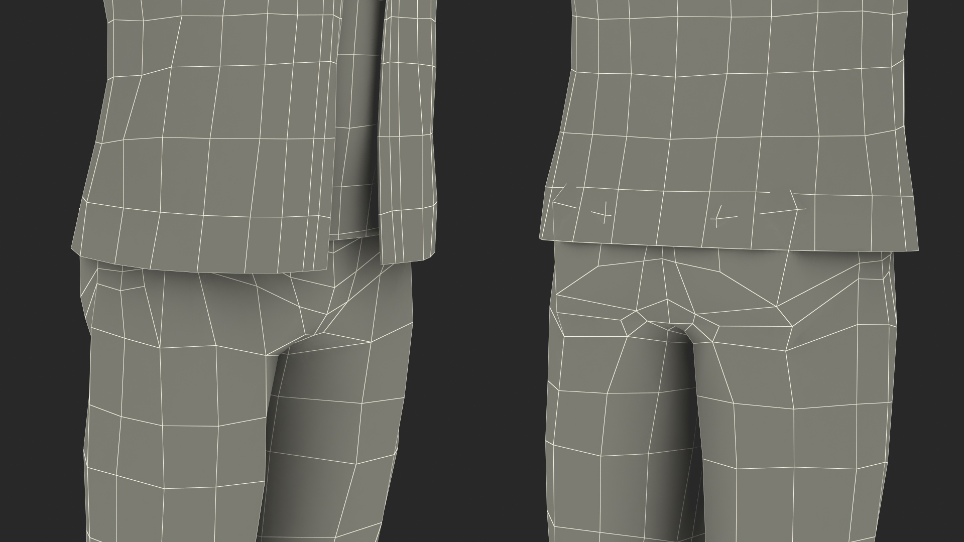 Light Skin Teenager Fashionable Style Rigged 3D model