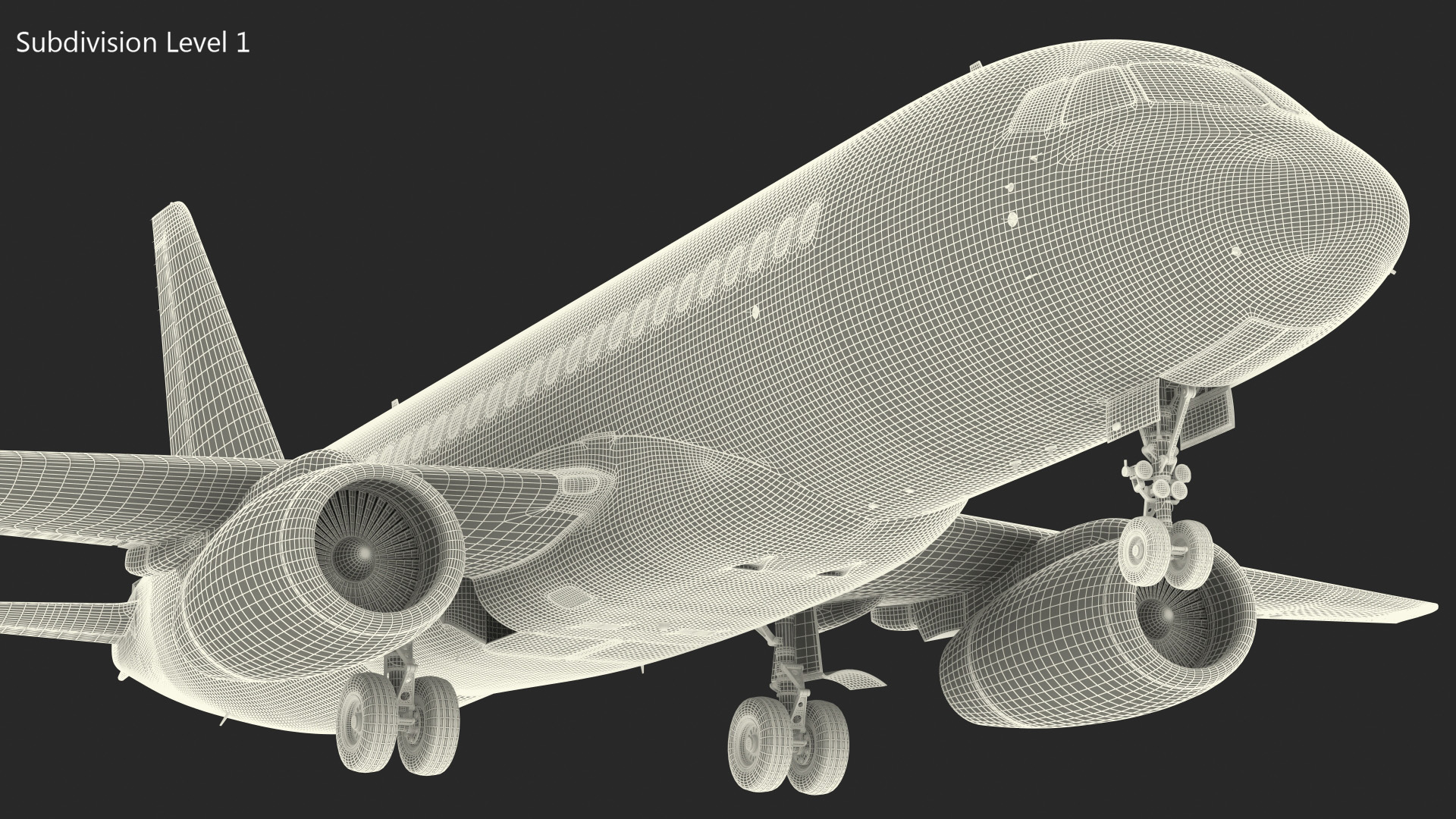 Sukhoi Superjet 100 3D model