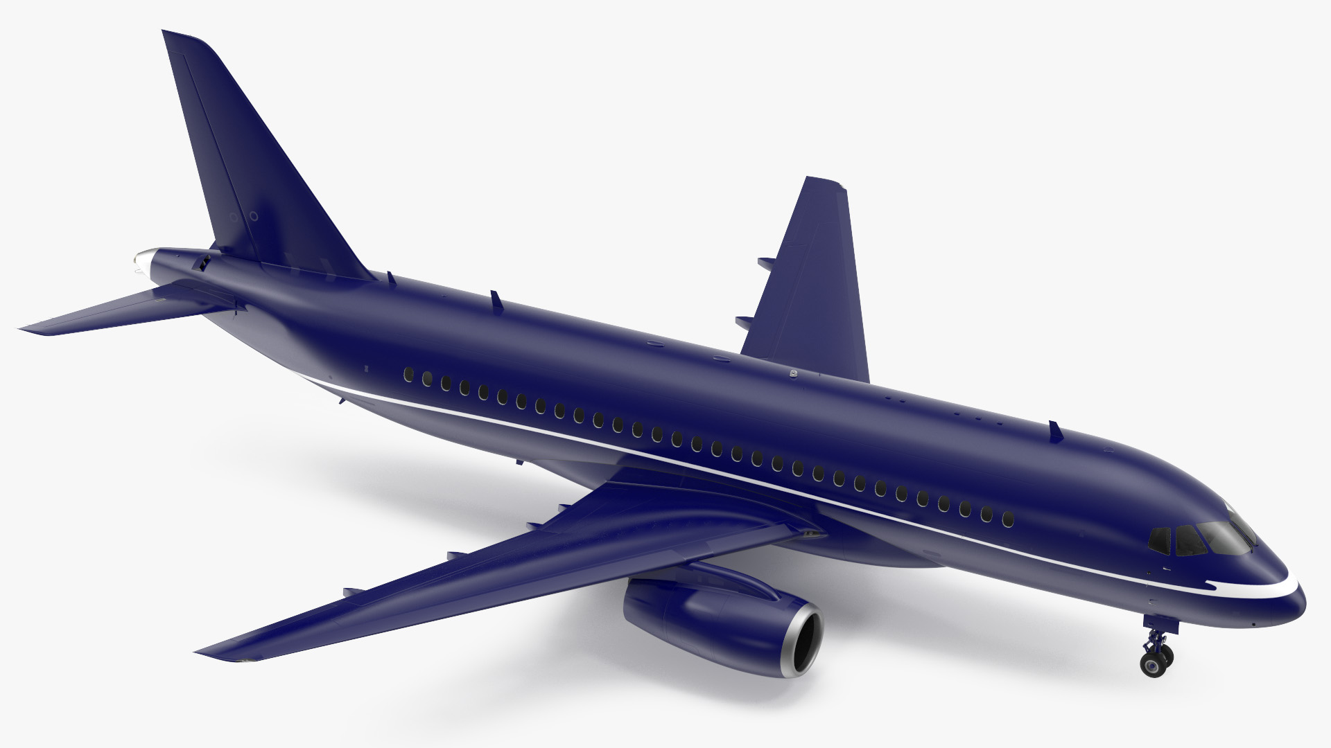 Sukhoi Superjet 100 3D model