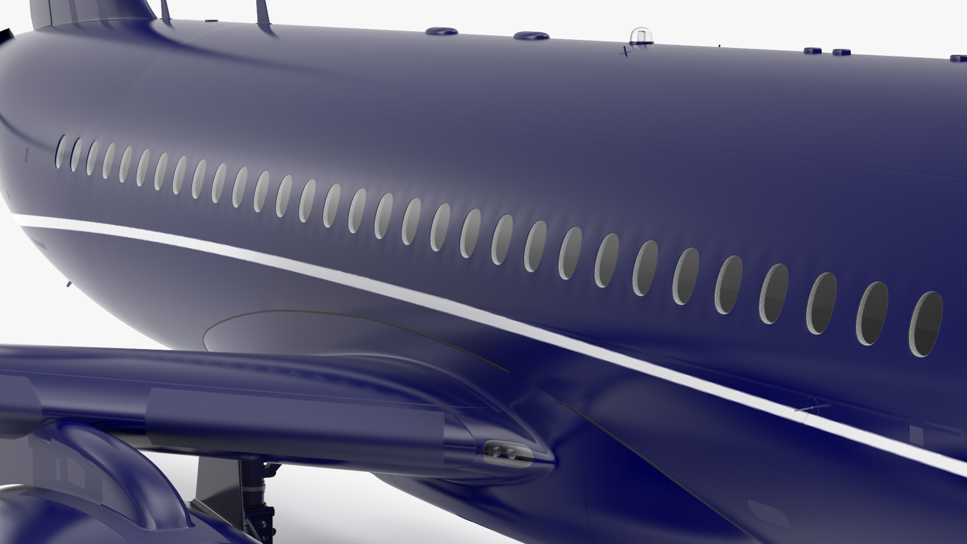 Sukhoi Superjet 100 3D model