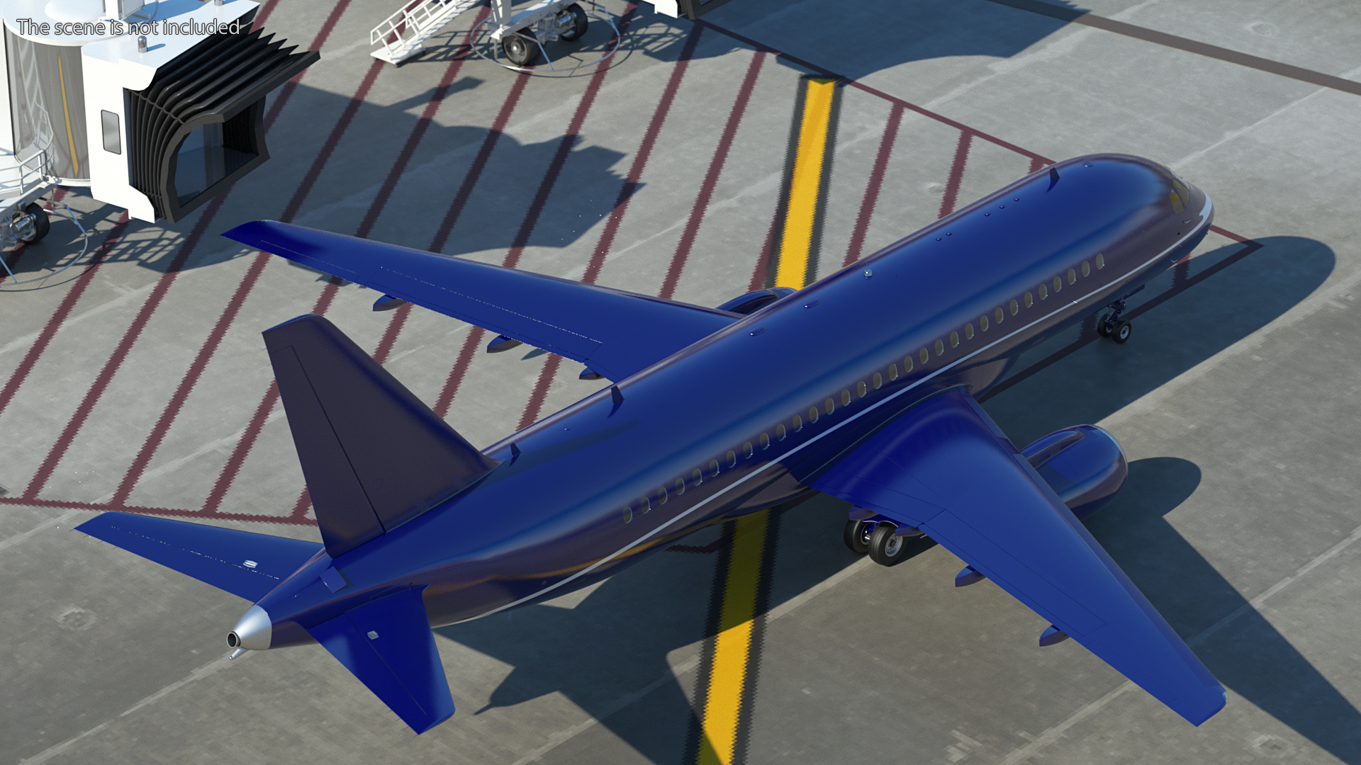 Sukhoi Superjet 100 3D model