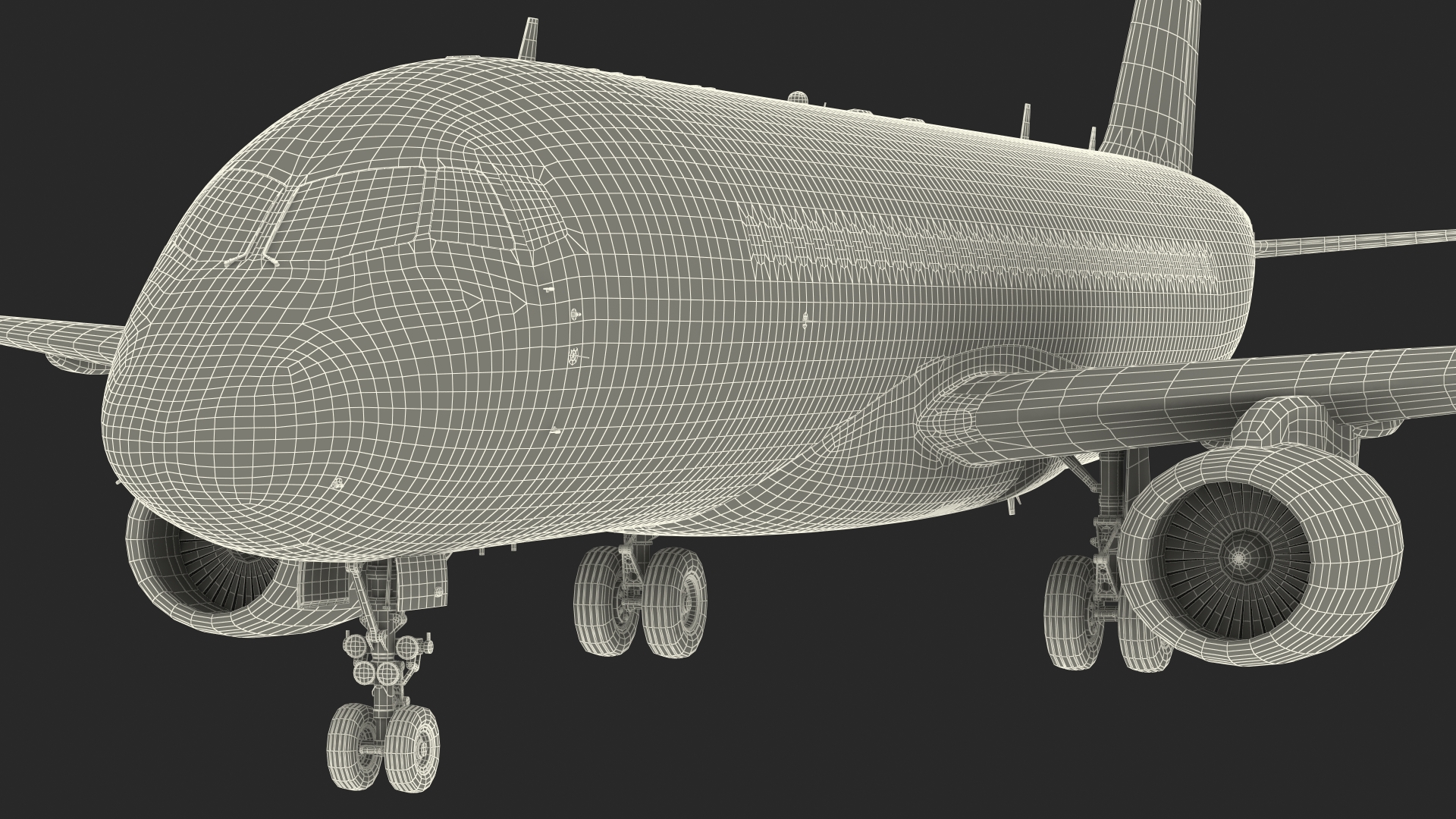 Sukhoi Superjet 100 3D model