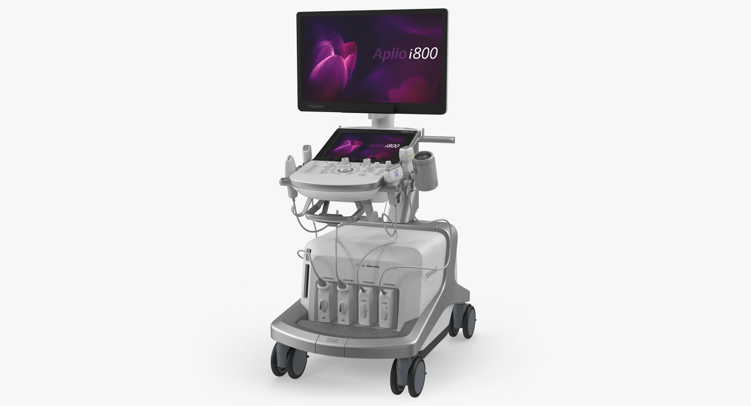 Ultrasound Scanner Toshiba Aplio i800 3D