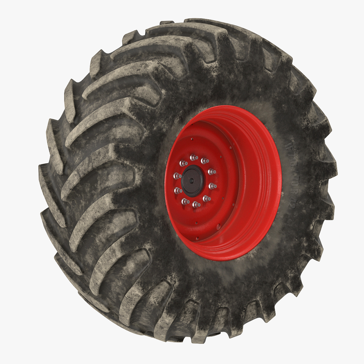 Tractor Big Muddy Wheel