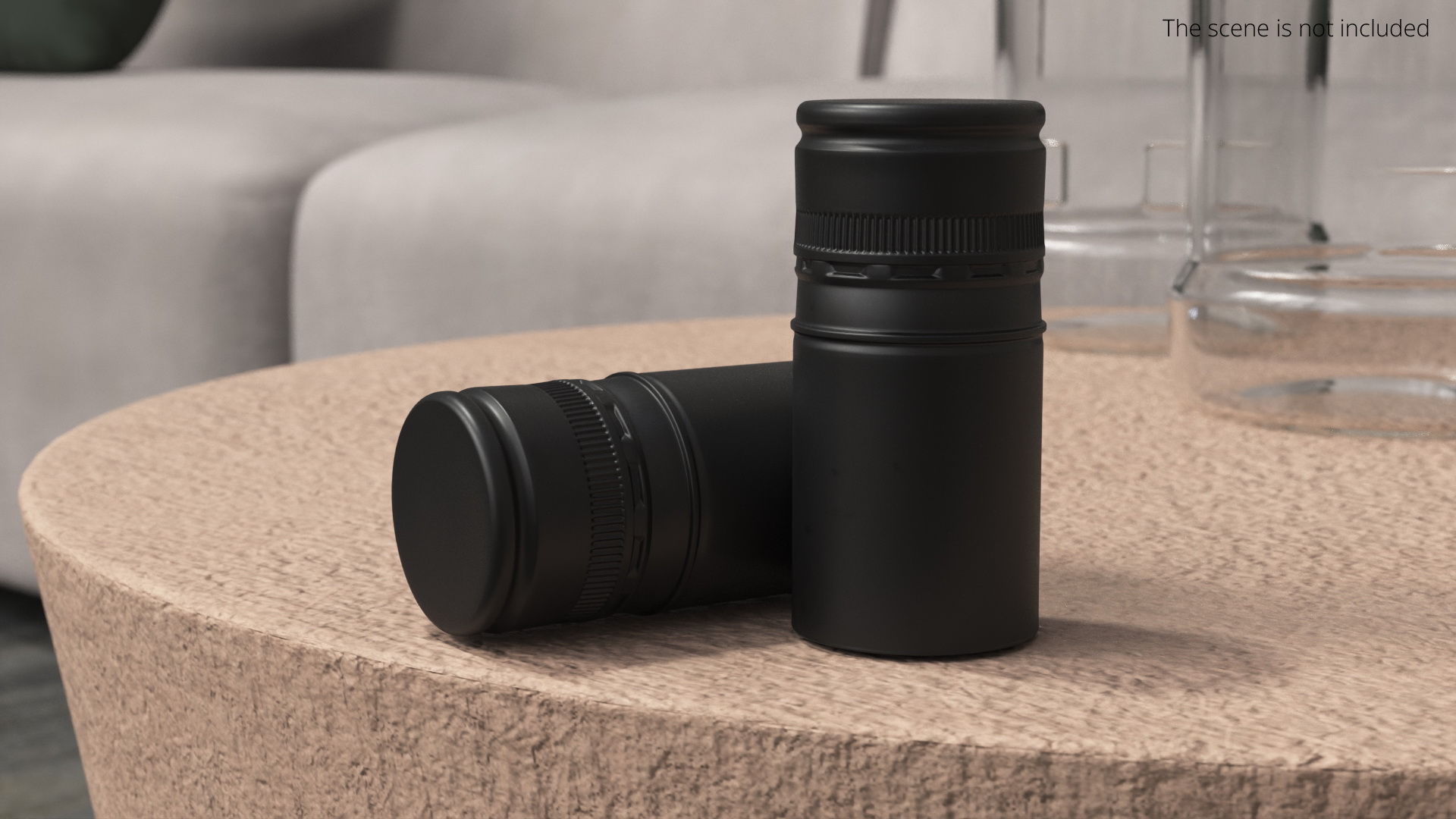 Aluminum Bottle Screw Cap Closure, view 2