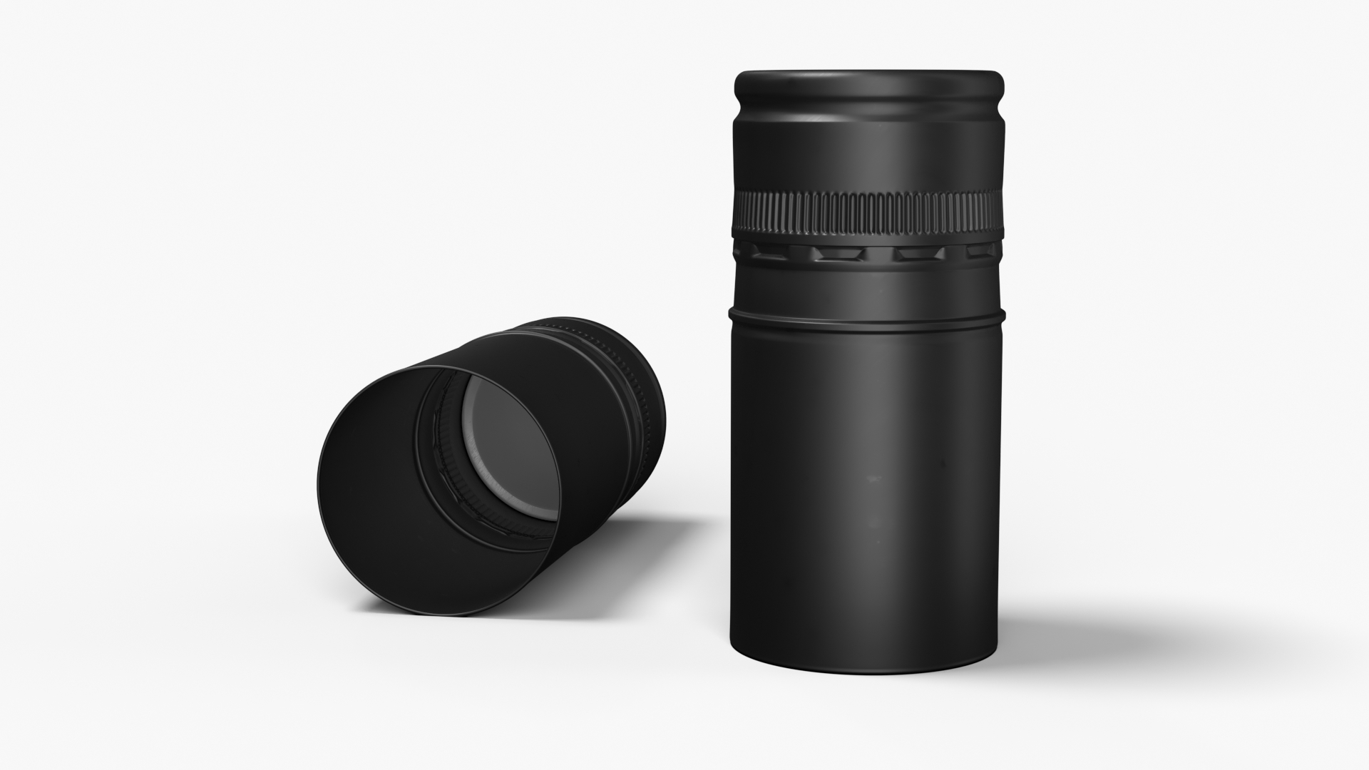 Aluminum Bottle Screw Cap Closure, view 4