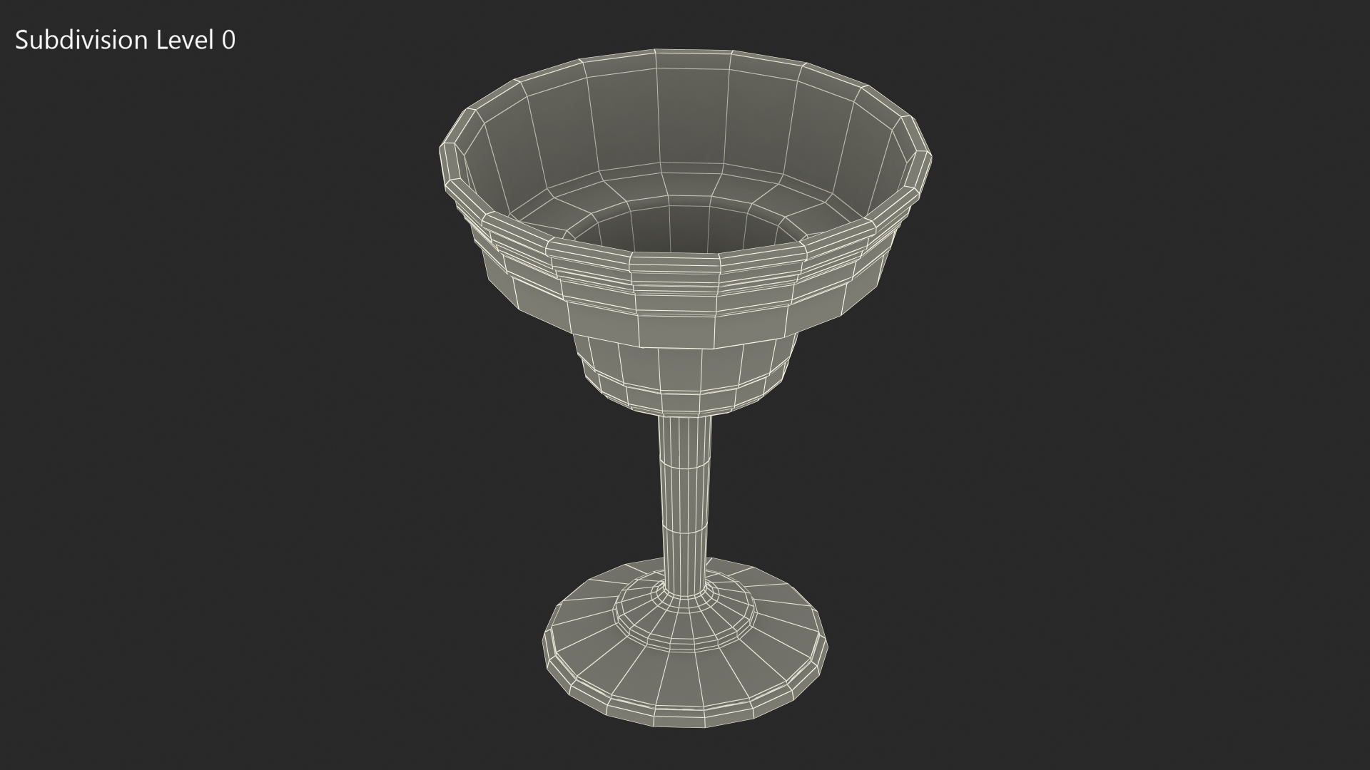 3D model Reusable Plastic Margarita Cup