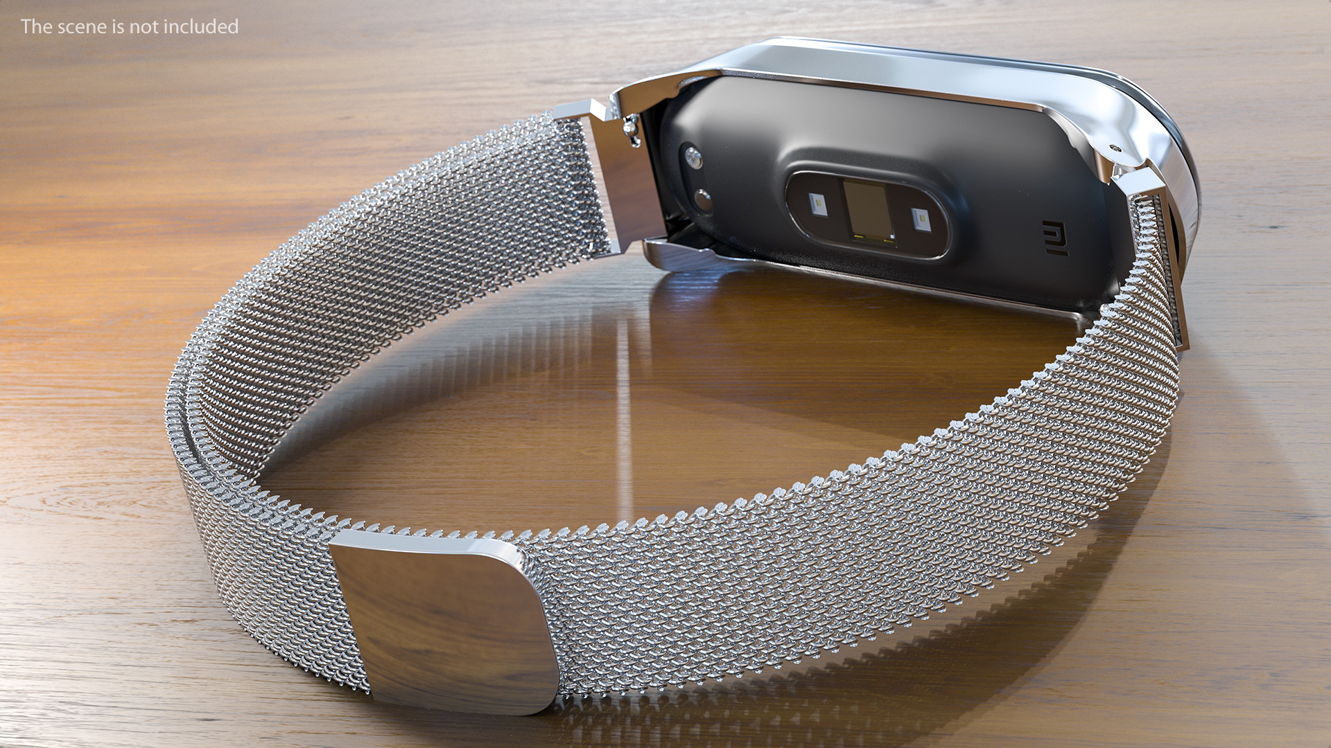 3D Xiaomi Mi Band 4 with Metal Strap model