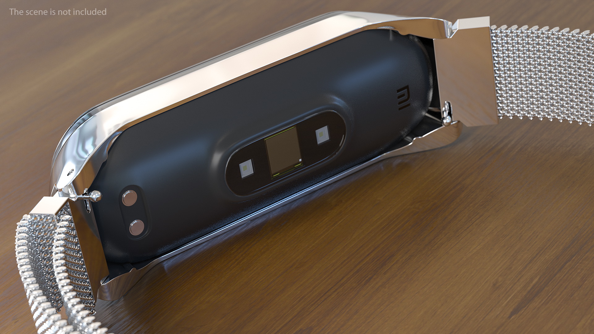 3D Xiaomi Mi Band 4 with Metal Strap model