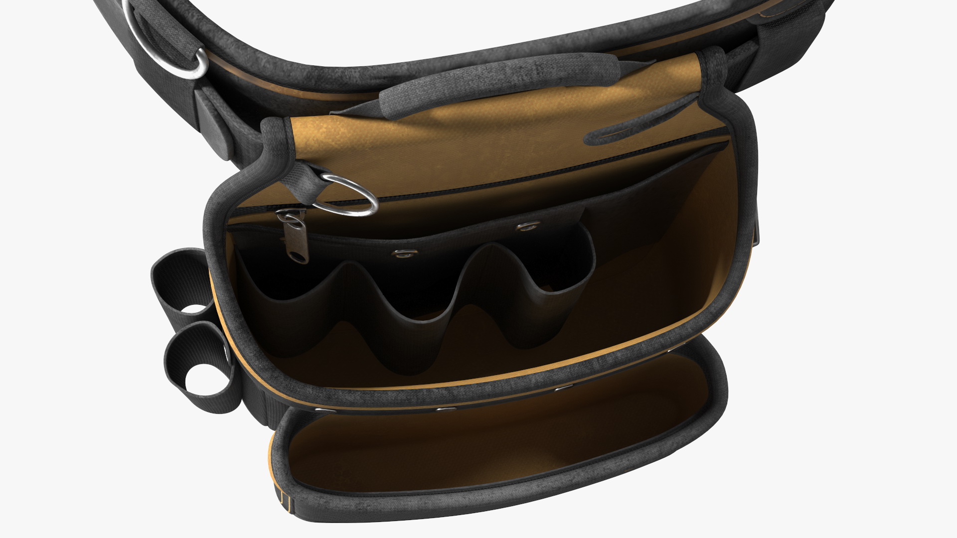 Heavy Duty Multi Purpose Tool Belt Dusty Set 3D model