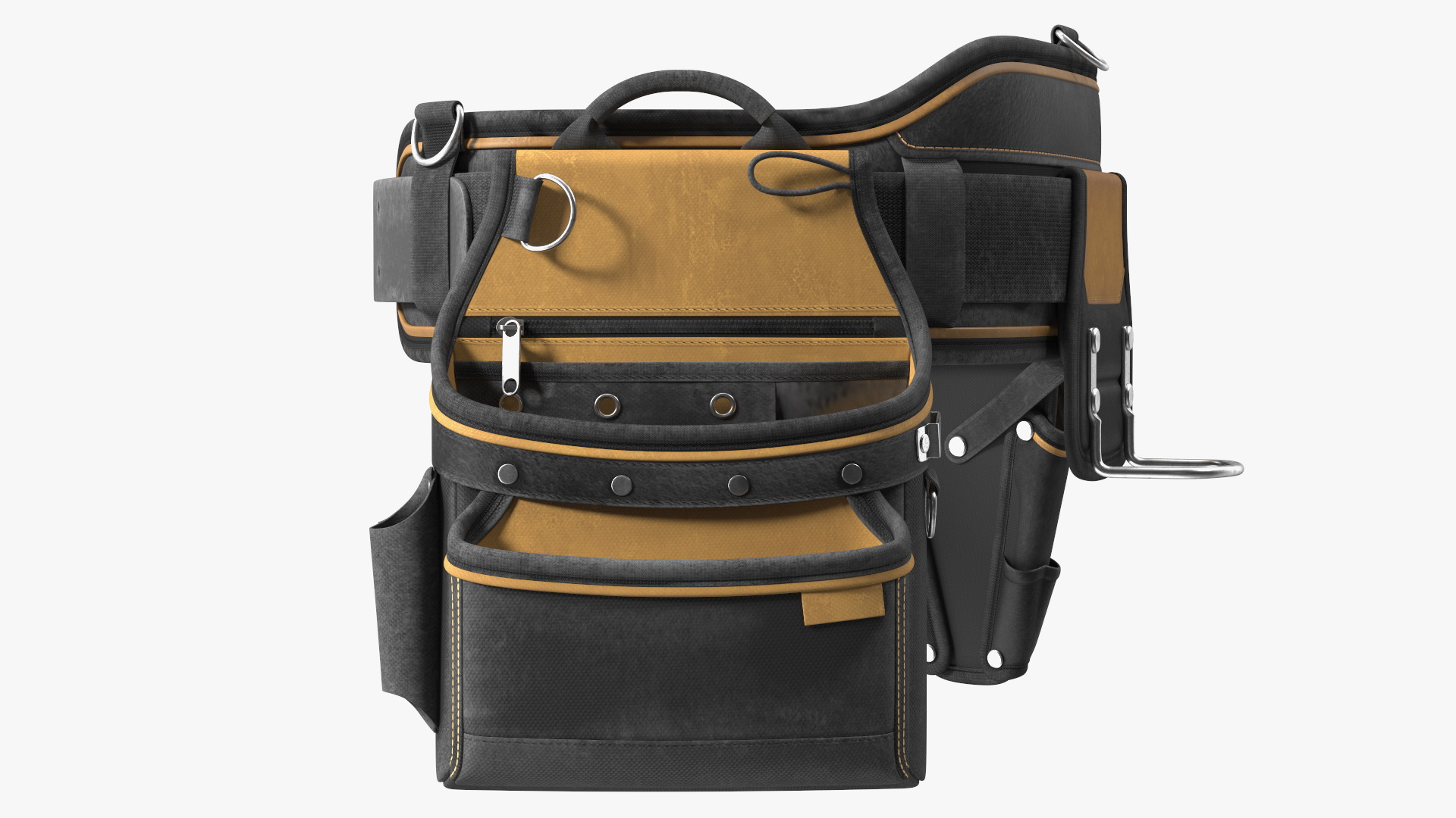 Heavy Duty Multi Purpose Tool Belt Dusty Set 3D model