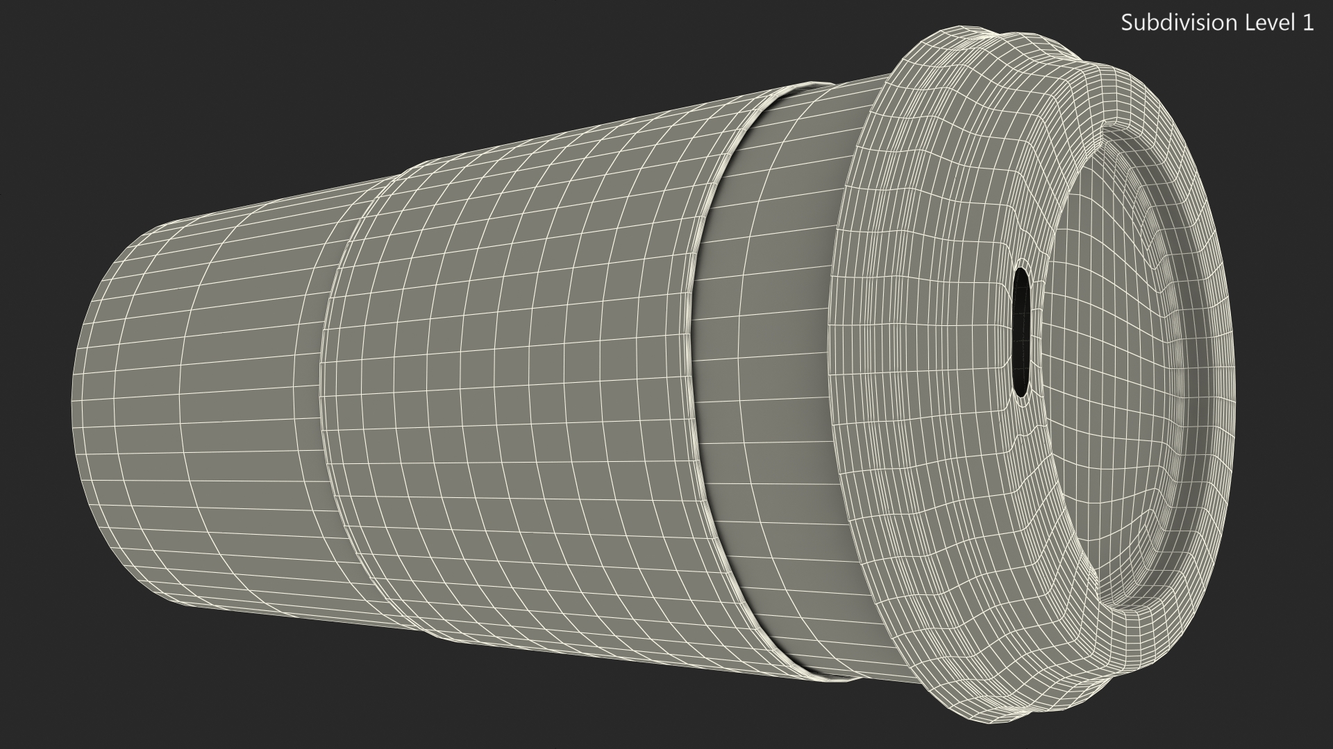 3D Starbucks Coffee Paper Cup