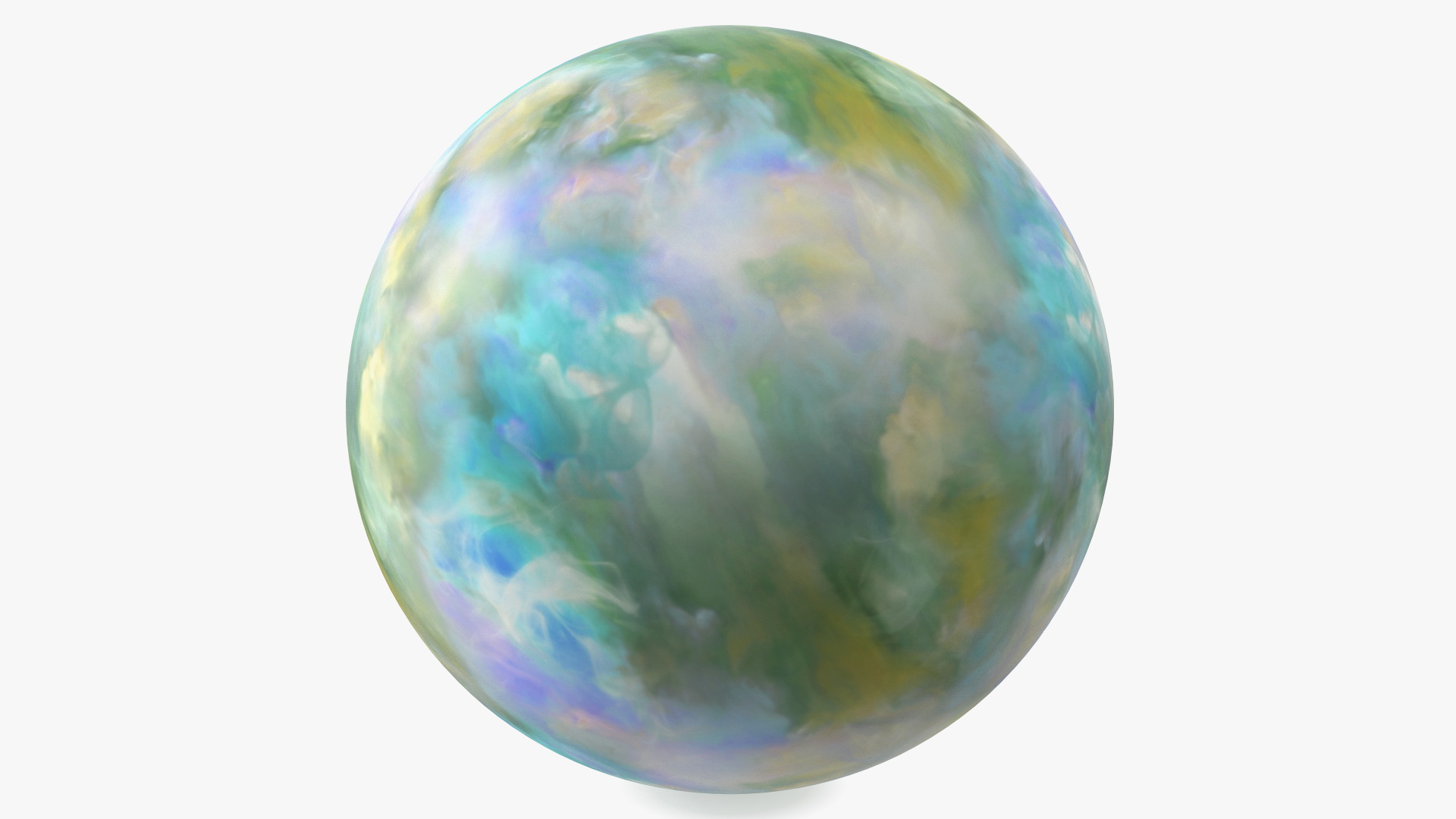 3D model Colored Field Hockey Ball
