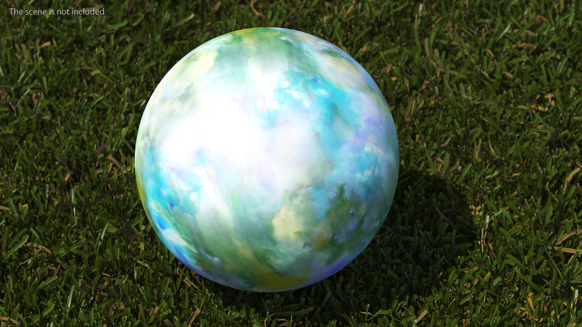 3D model Colored Field Hockey Ball