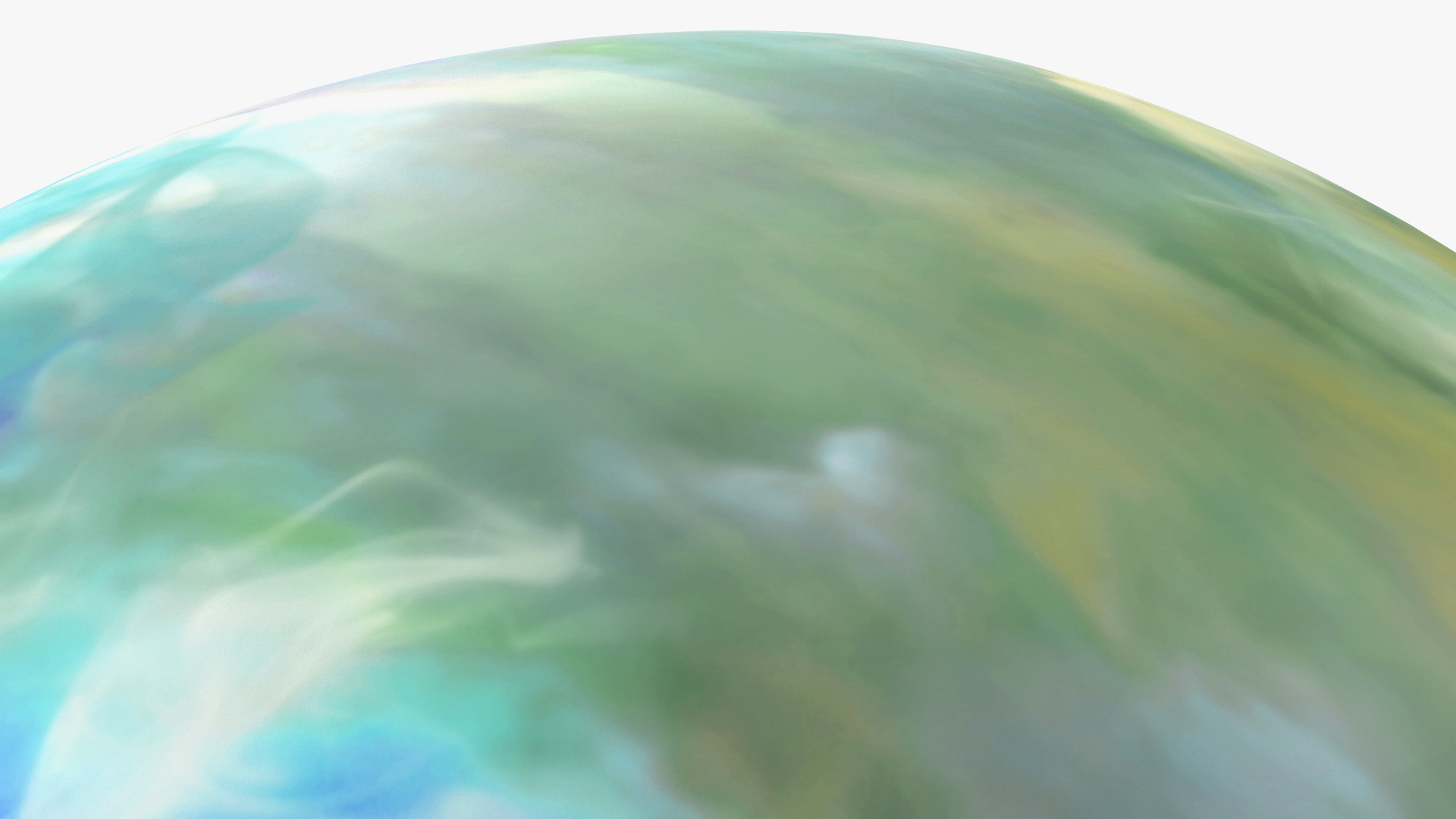 3D model Colored Field Hockey Ball