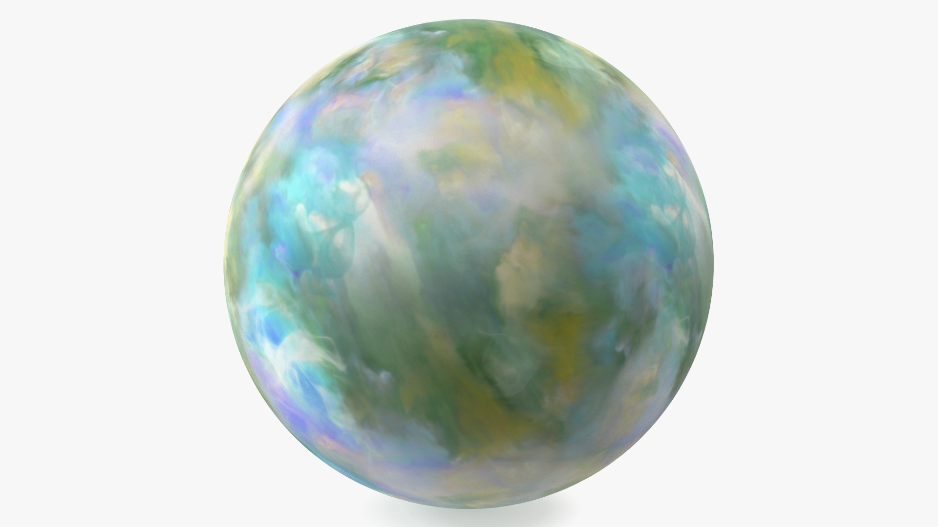 3D model Colored Field Hockey Ball