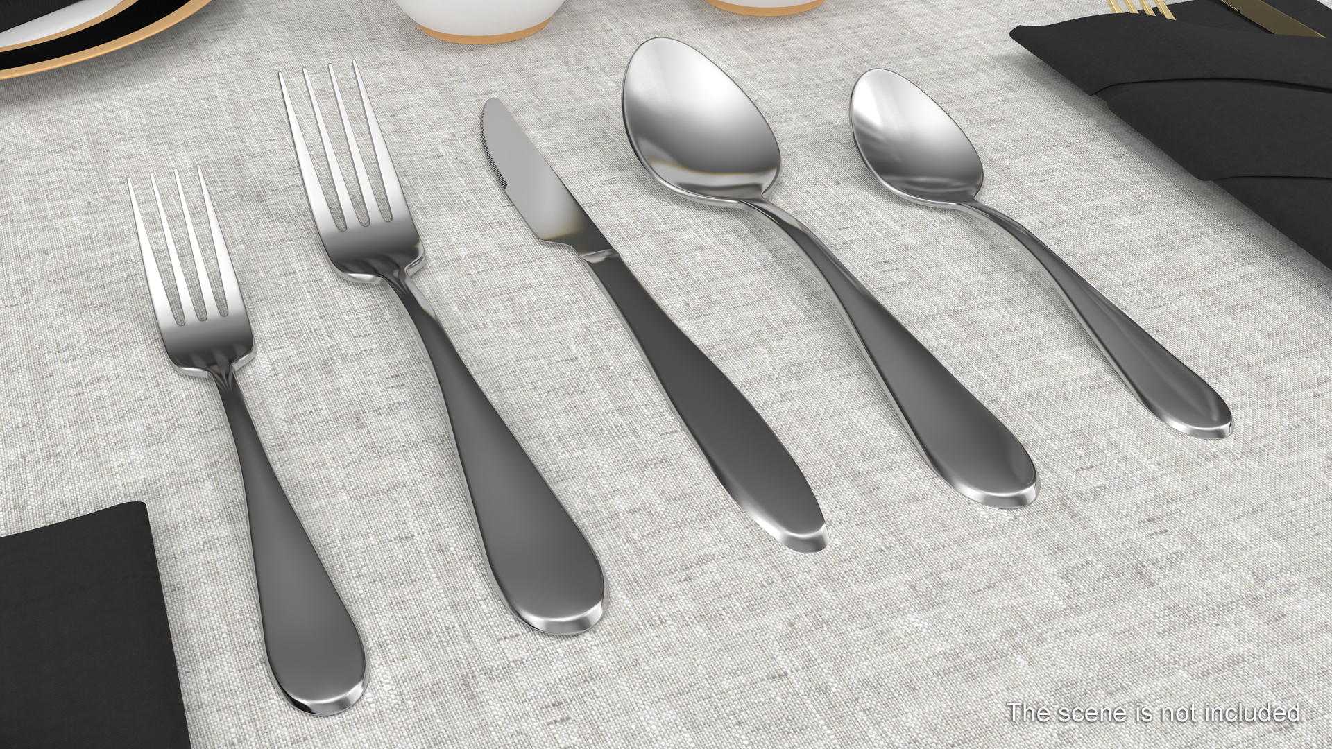 Silverware Set 3D model