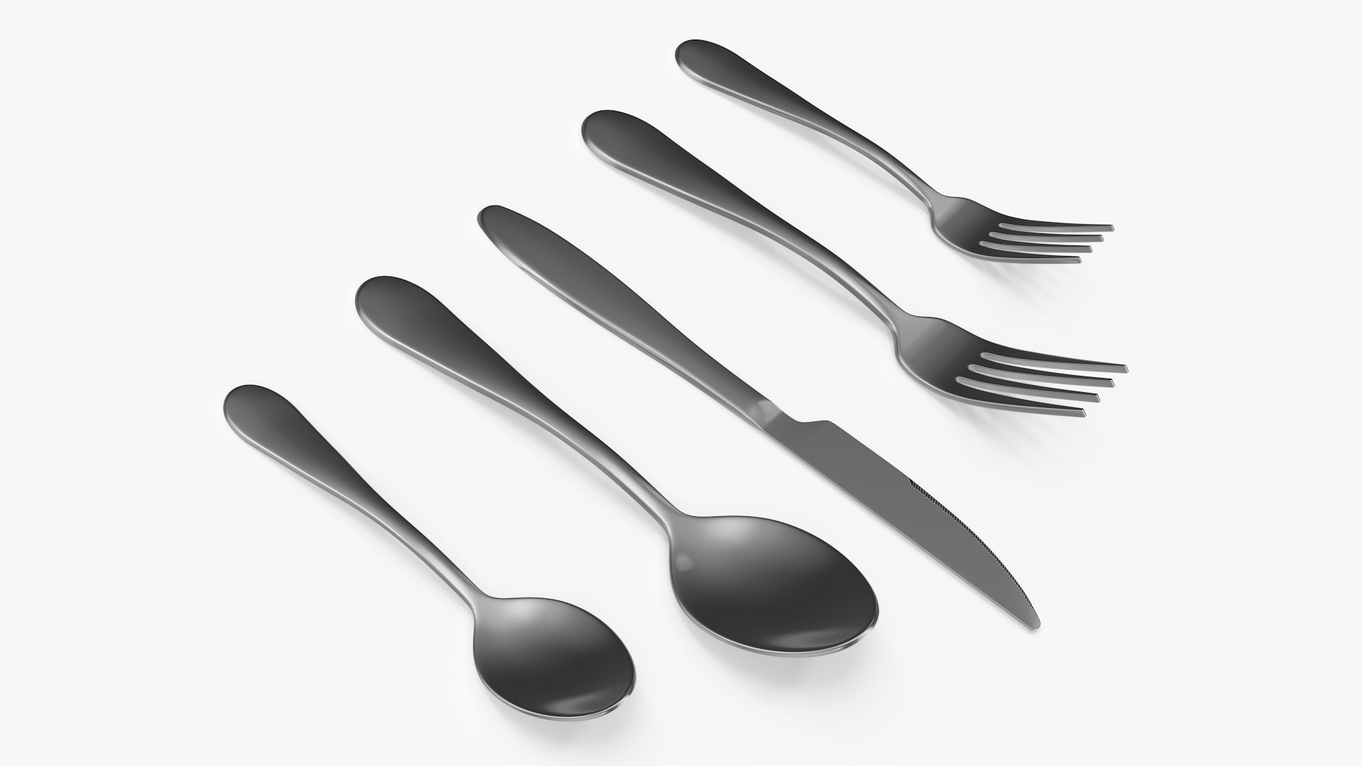 Silverware Set 3D model
