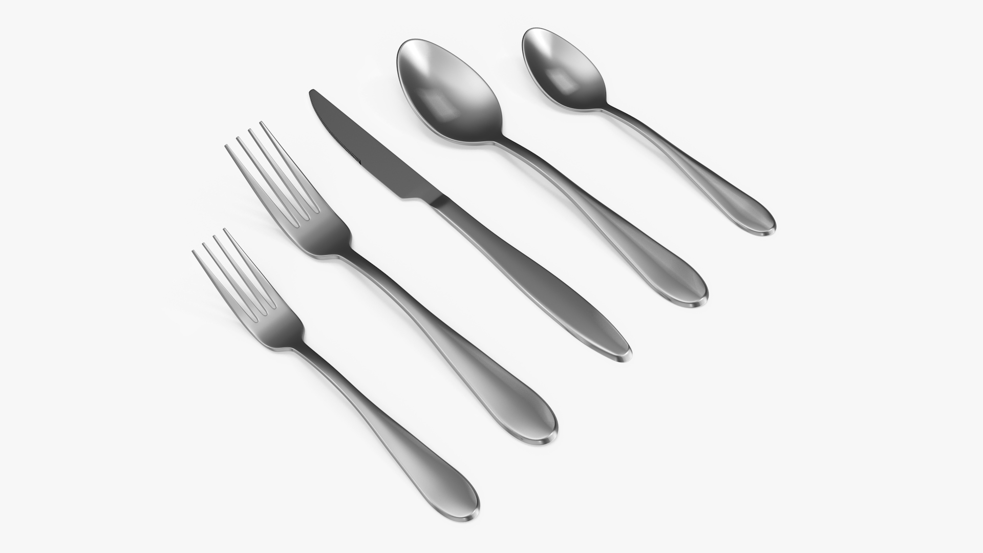 Silverware Set 3D model