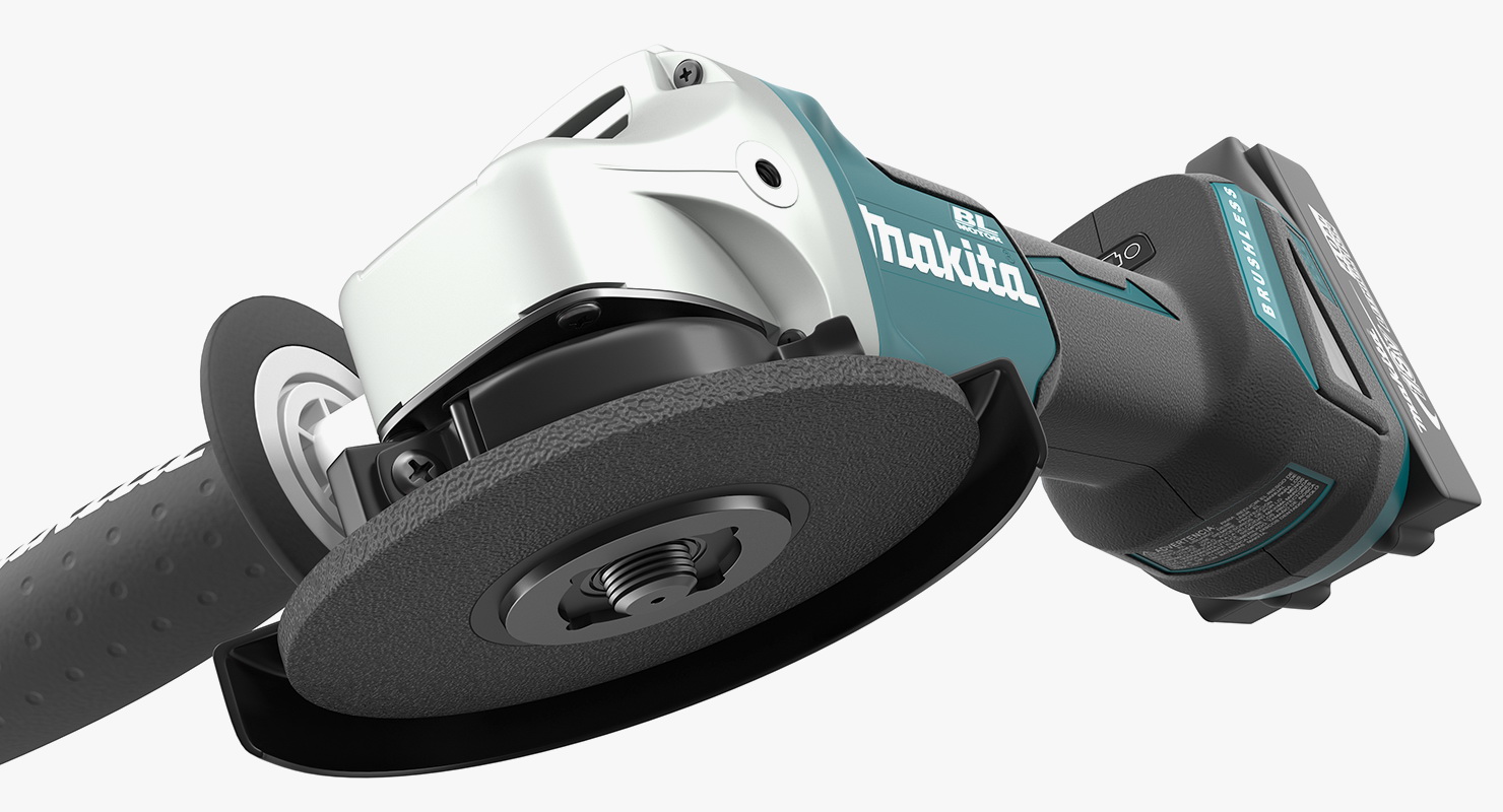 3D model Makita Angle Grinder