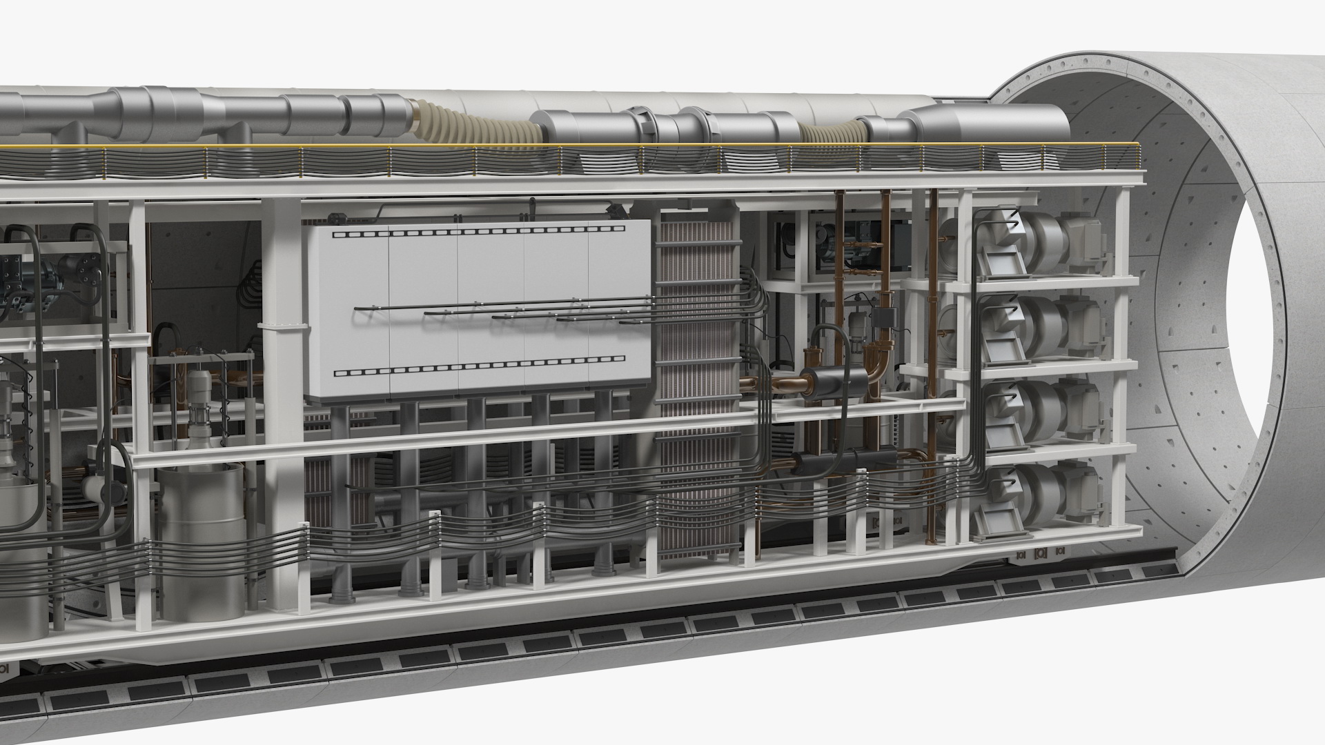 3D Tunnel Boring Machine