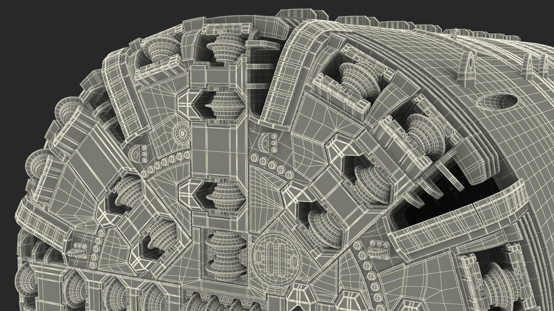 3D Tunnel Boring Machine