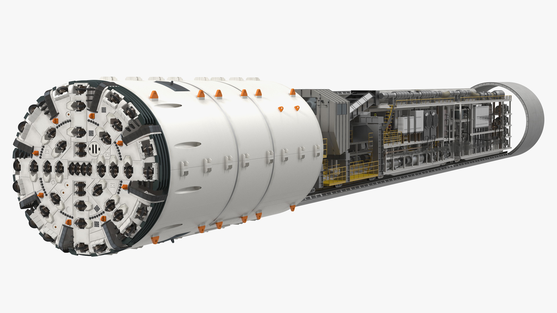 3D Tunnel Boring Machine