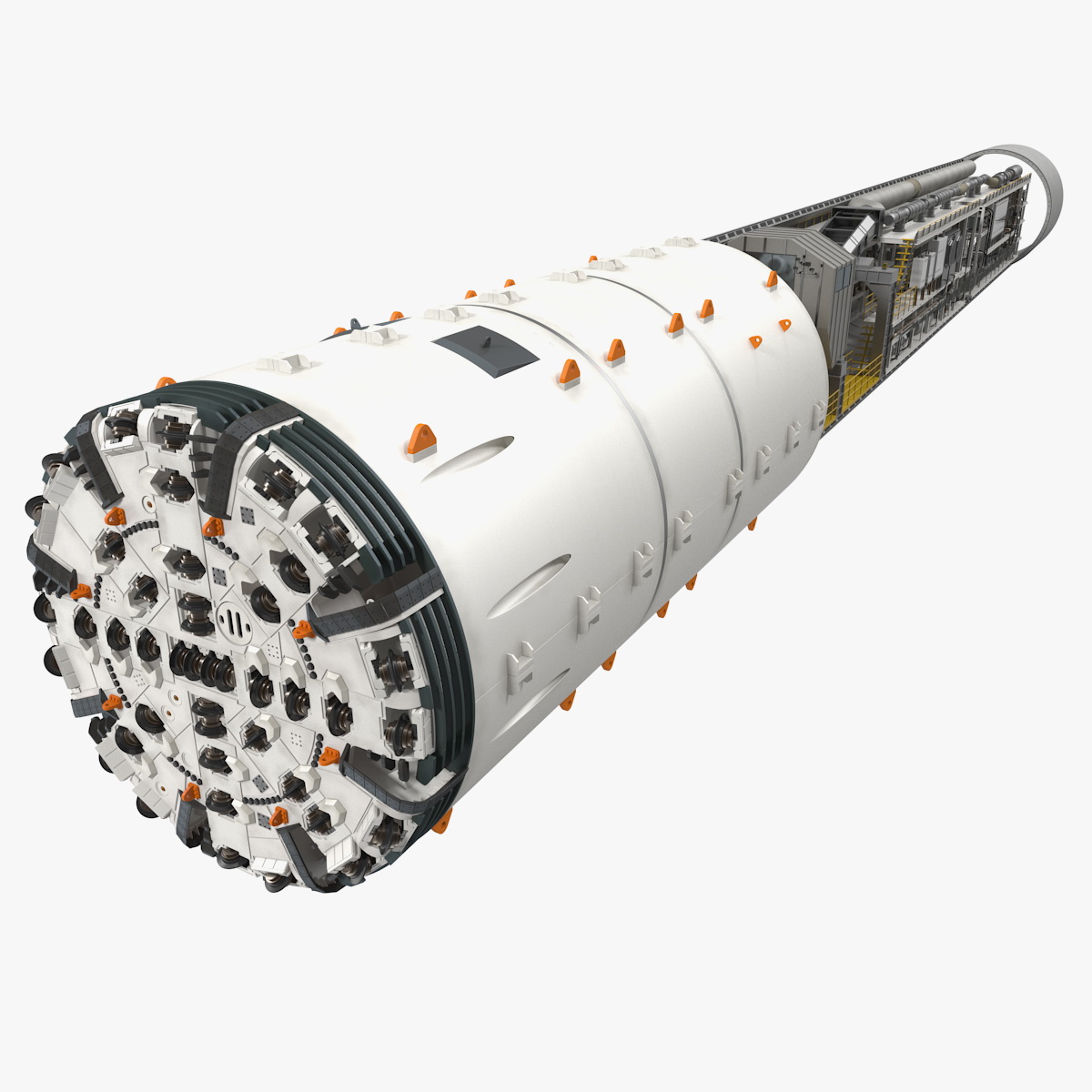 Tunnel Boring Machine, view 3