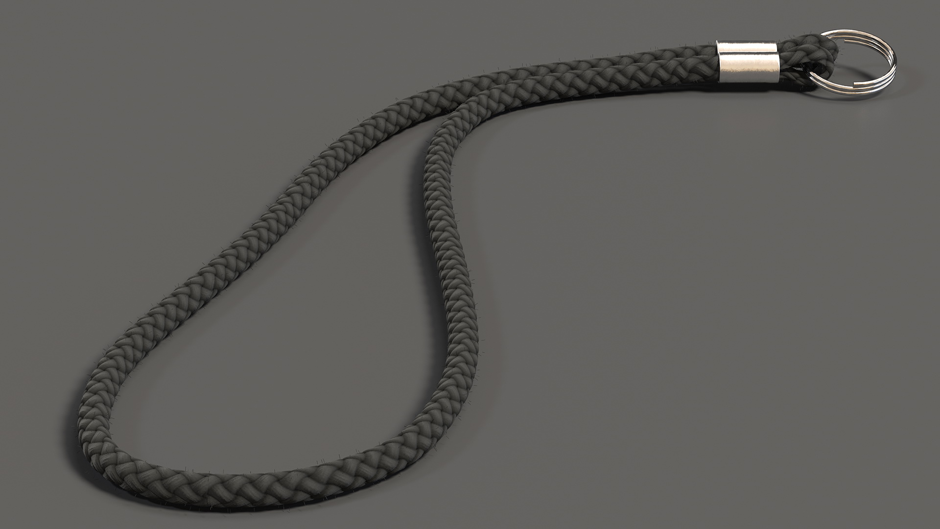 3D Black Wrist Strap Fur