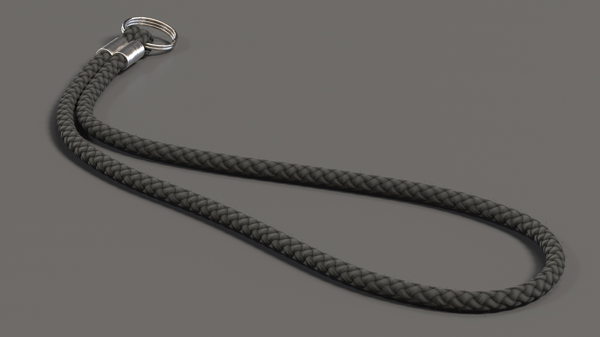 3D Black Wrist Strap Fur