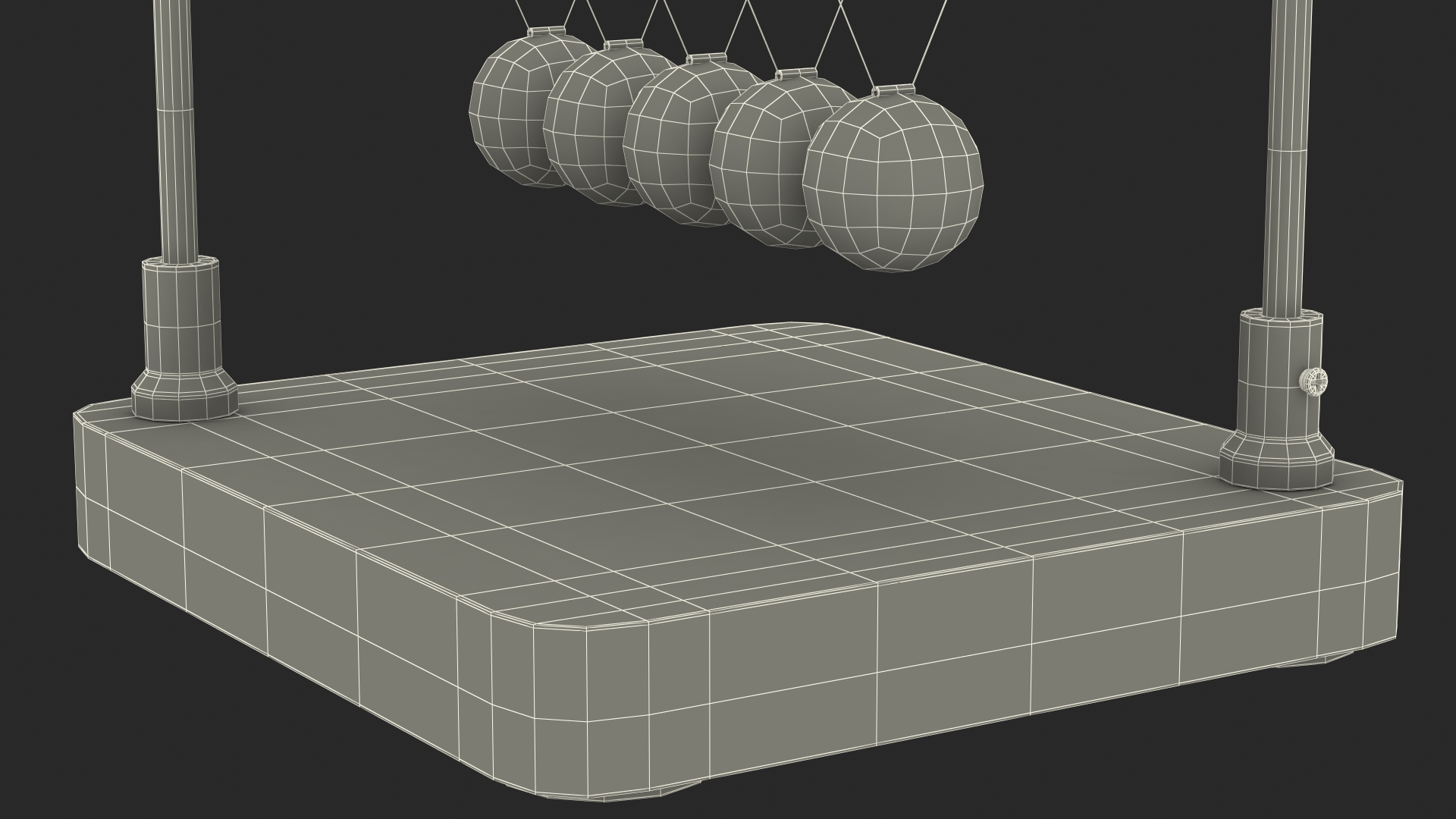 Newton Cradle Balance Balls 3D
