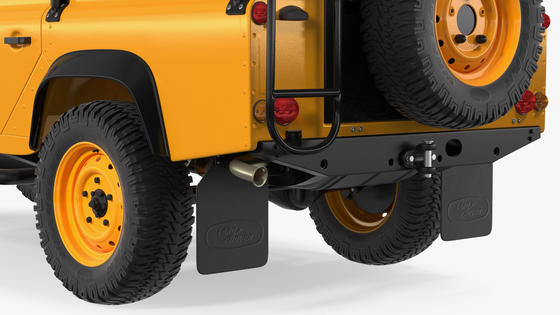3D Land Rover Defender Works V8 Trophy Clean