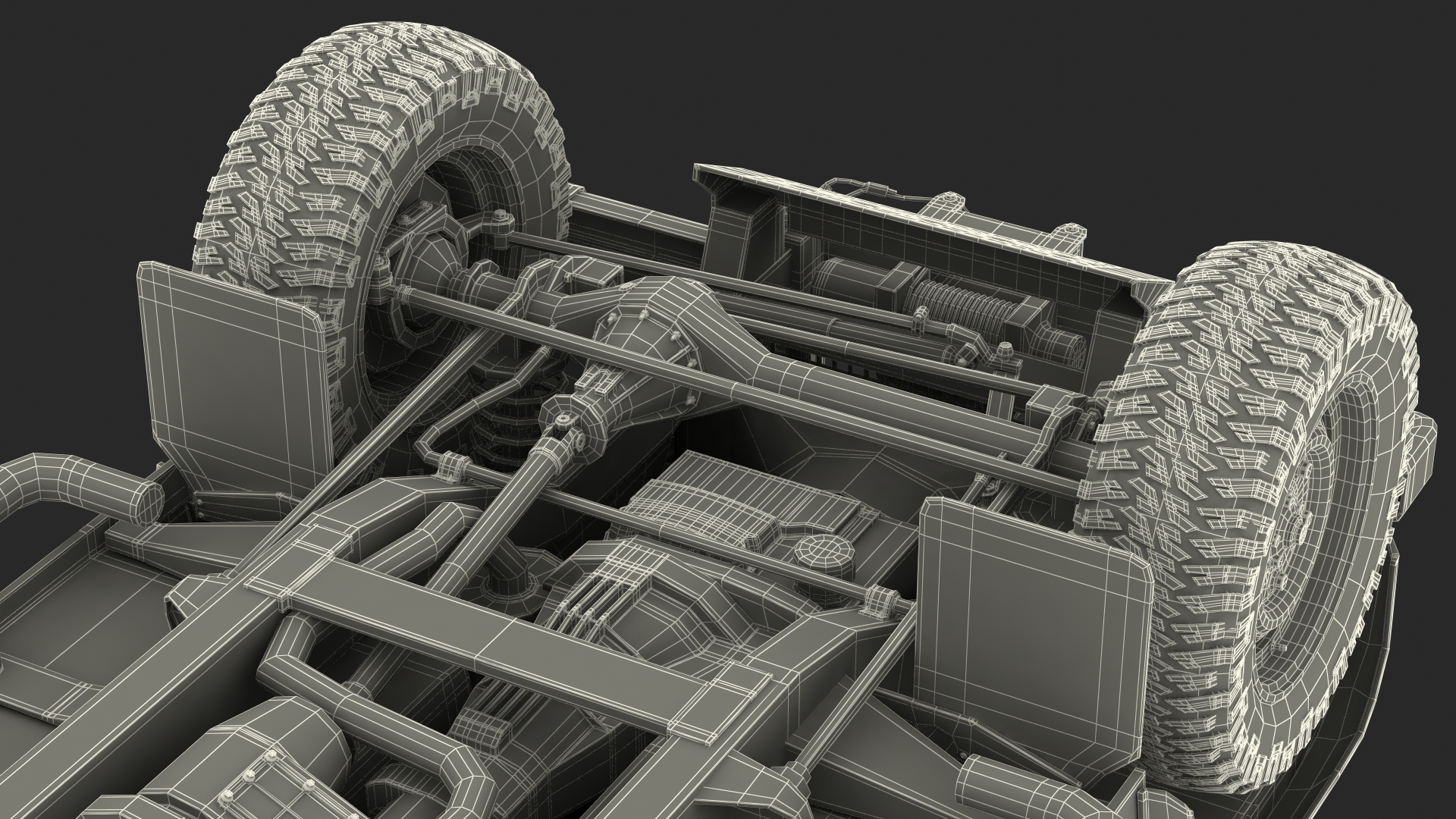 3D Land Rover Defender Works V8 Trophy Clean