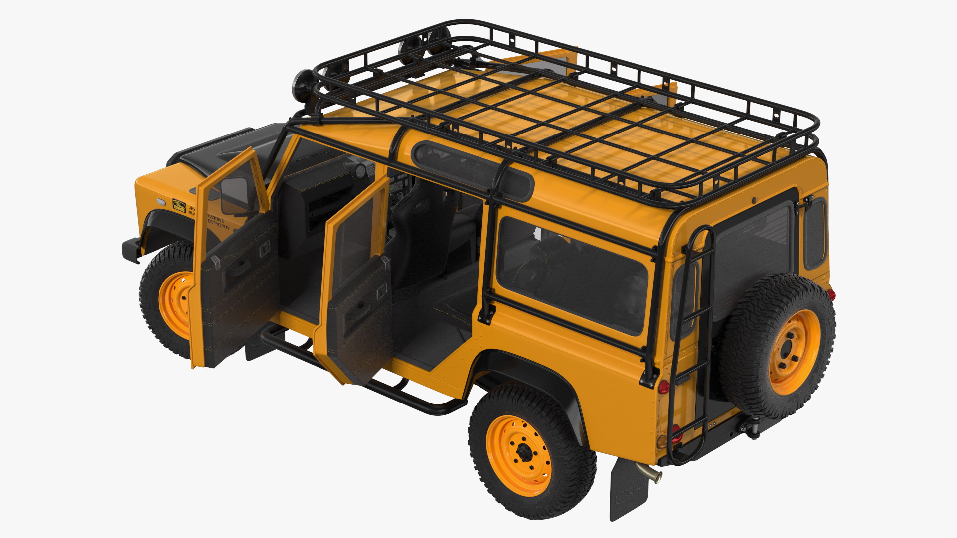 3D Land Rover Defender Works V8 Trophy Clean