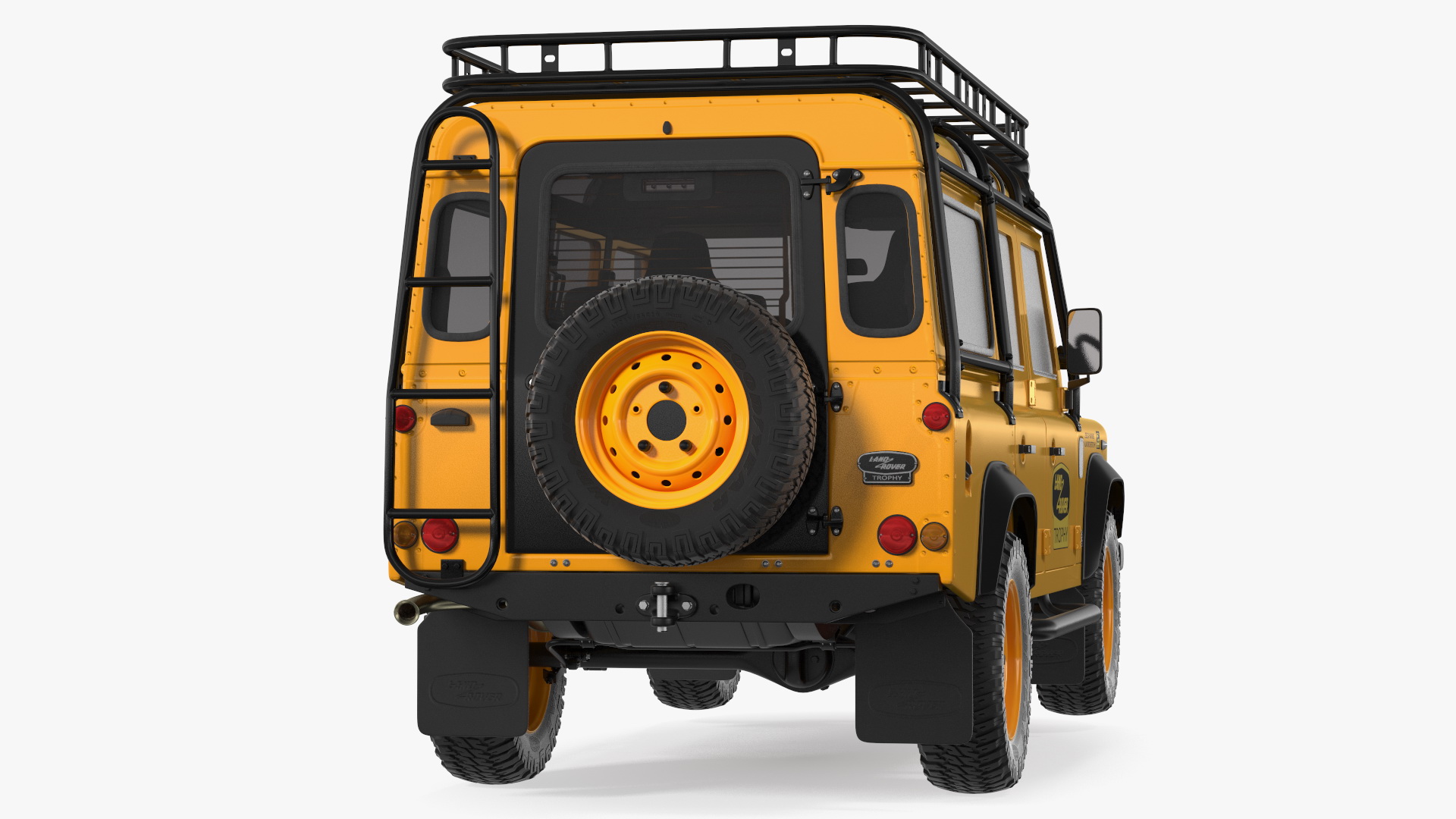 3D Land Rover Defender Works V8 Trophy Clean