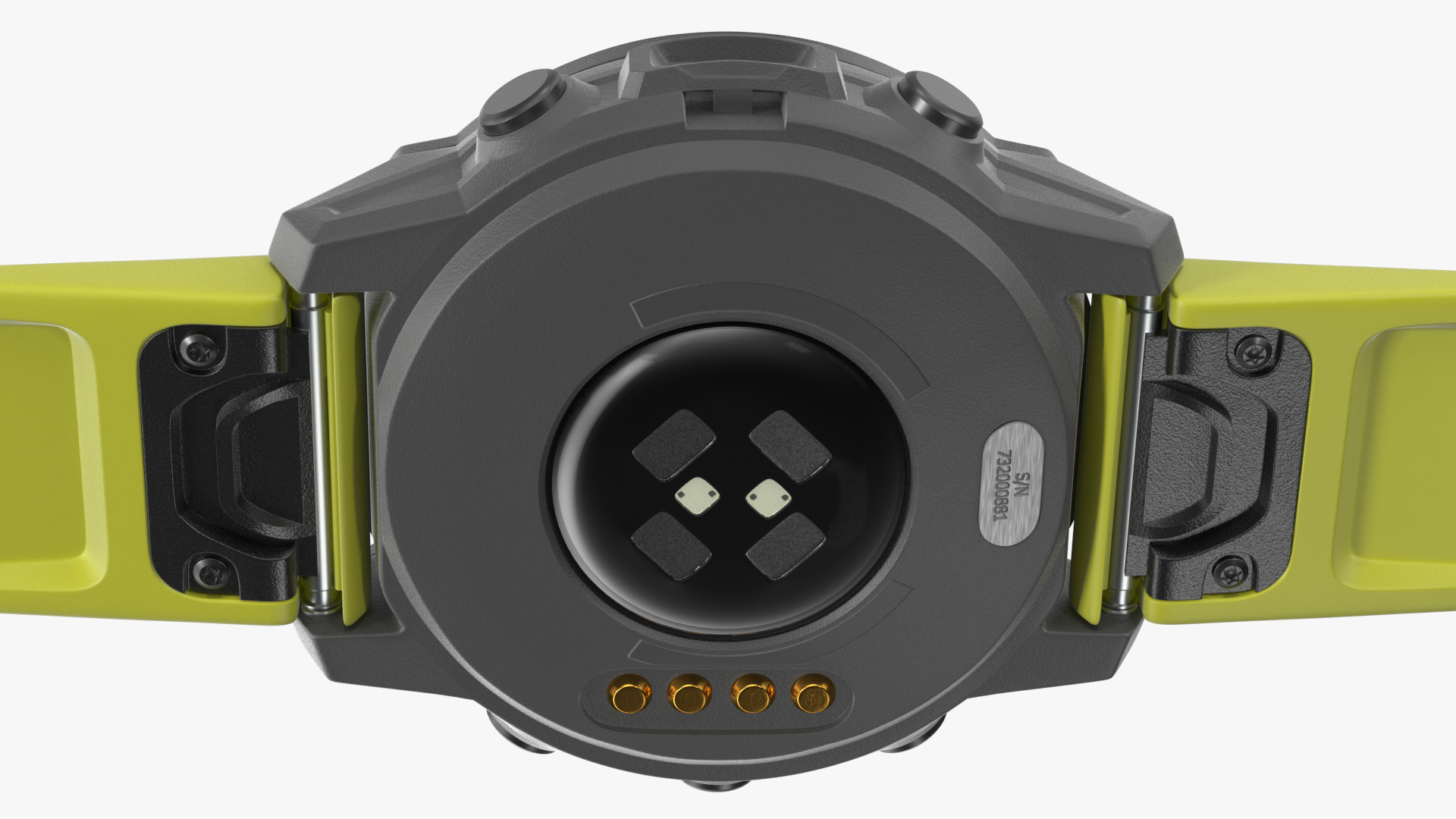 Dive Computer Electric Lime 3D