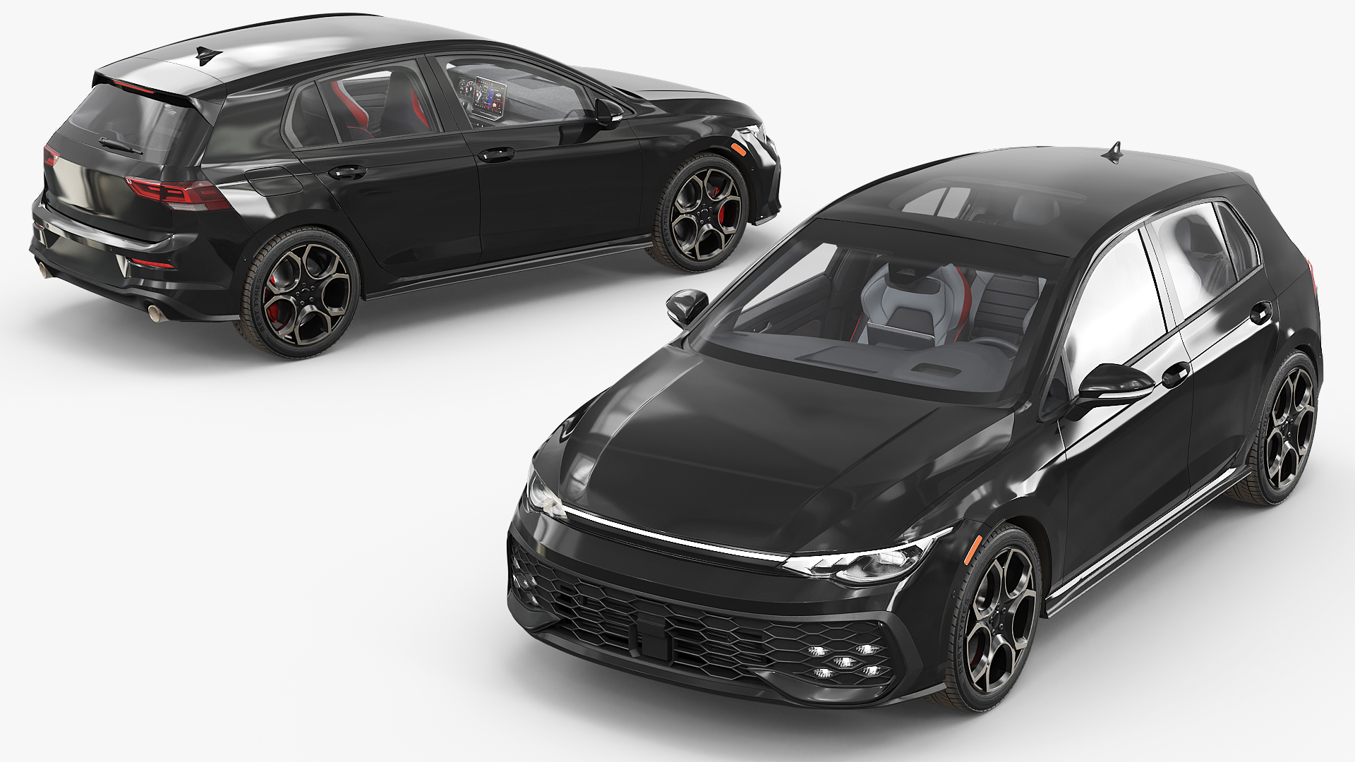 Compact Turbo Hatchback, view 4