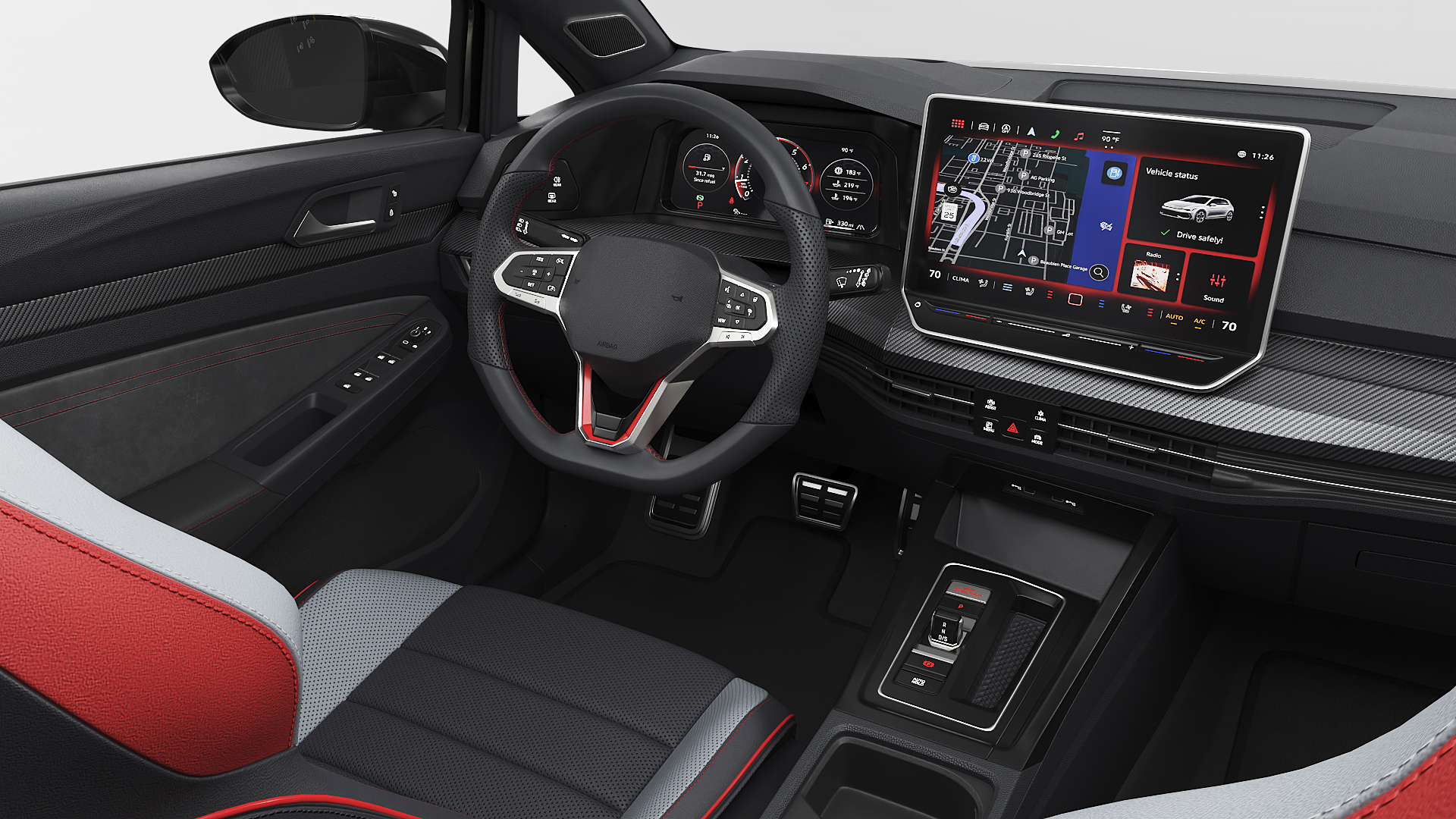Compact Turbo Hatchback, view 9