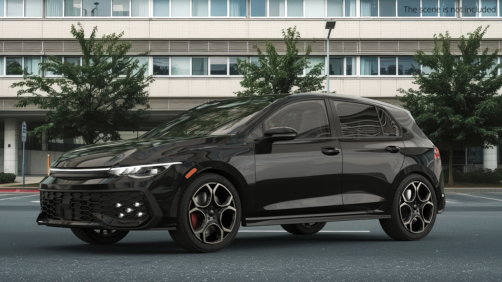 Compact Turbo Hatchback, view 5