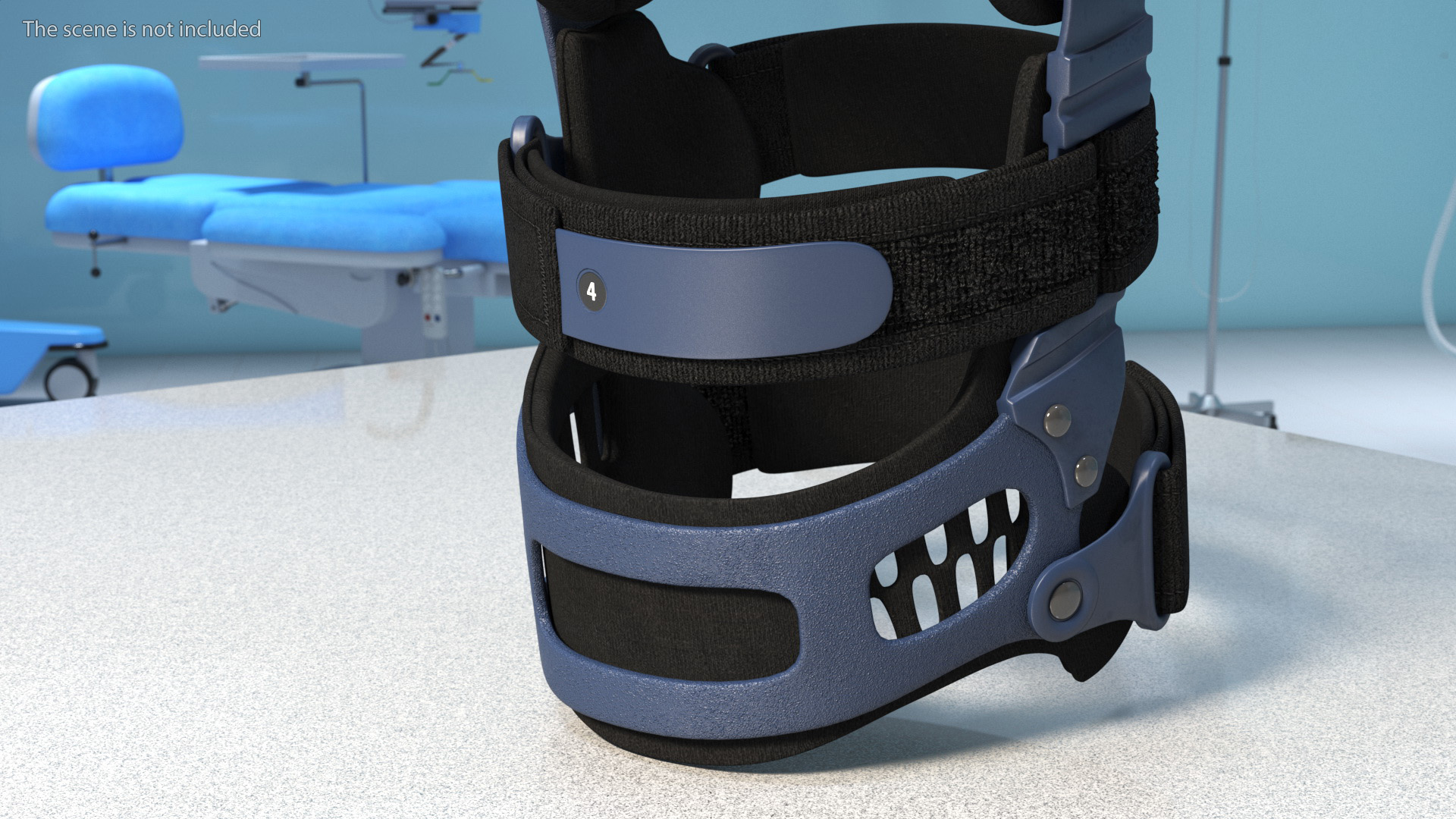 Orthopedic Knee Brace Support 3D model