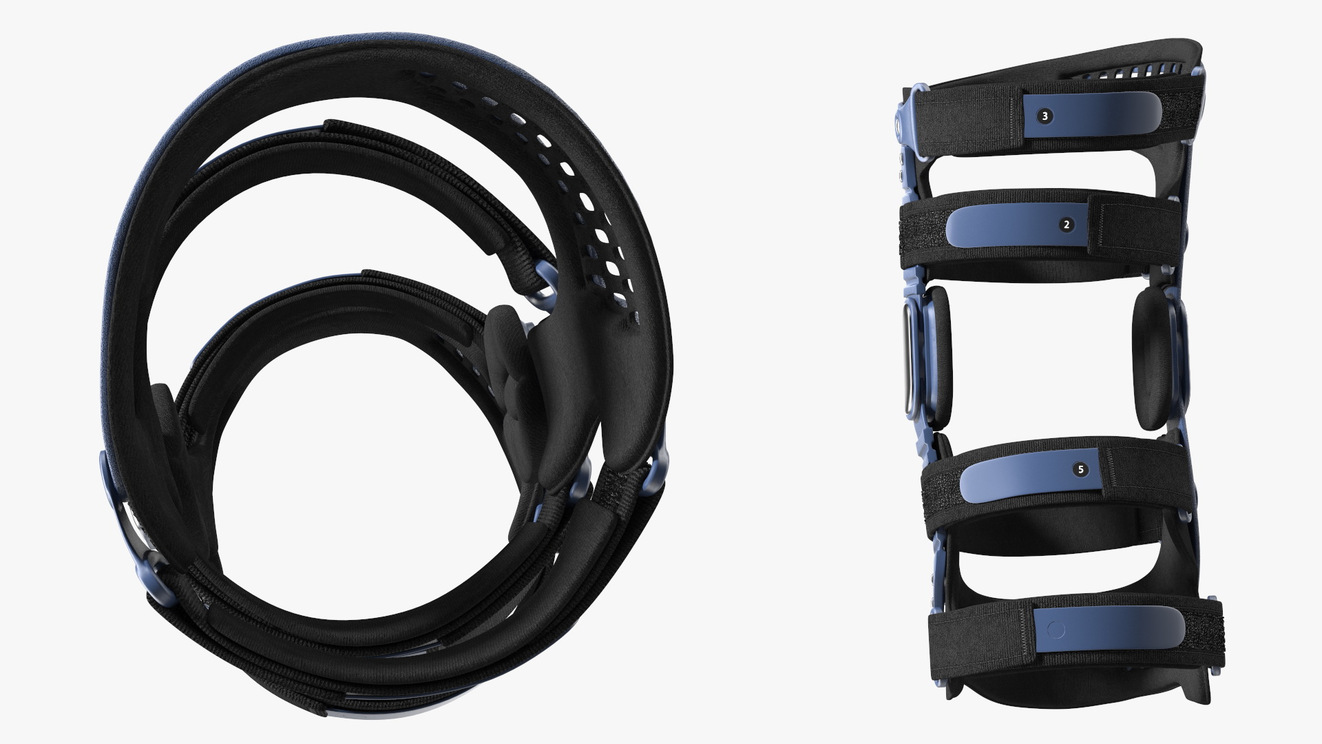 Orthopedic Knee Brace Support 3D model