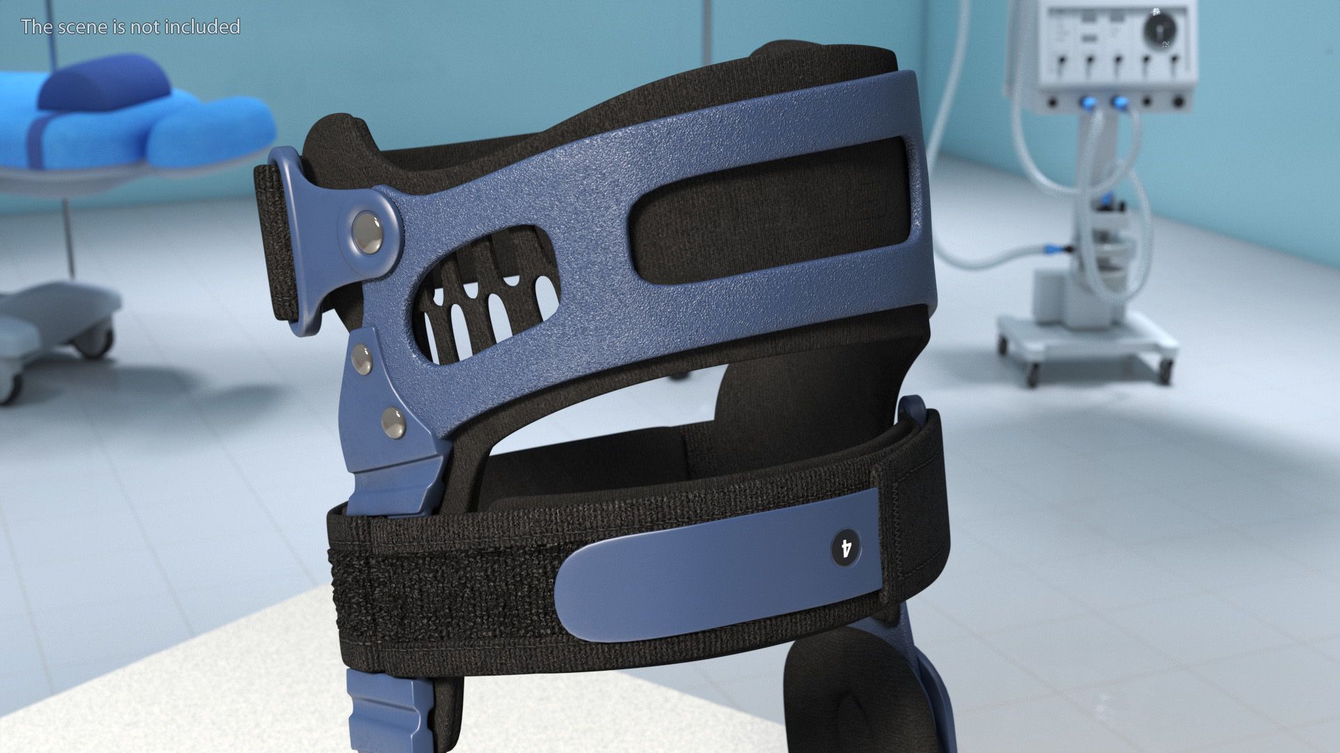 Orthopedic Knee Brace Support 3D model