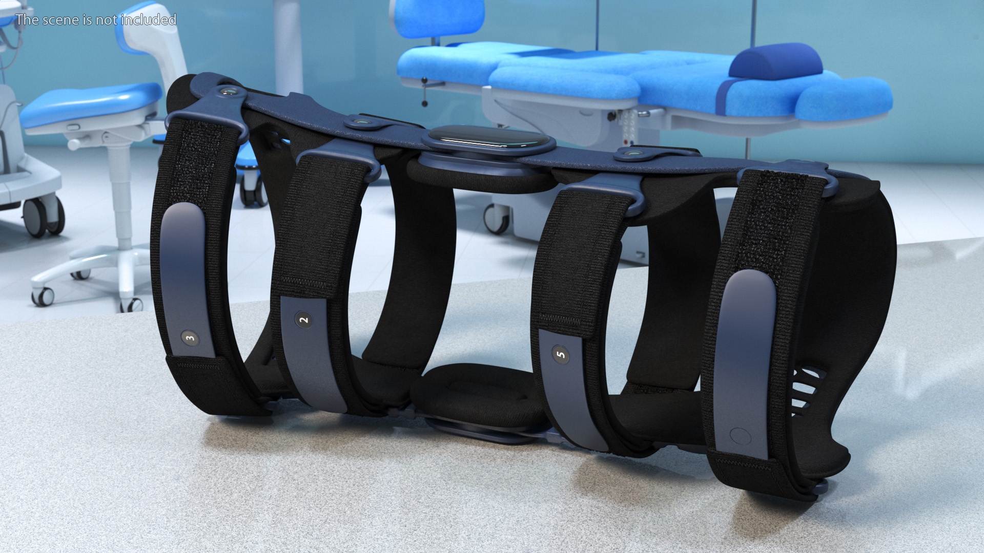 Orthopedic Knee Brace Support 3D model