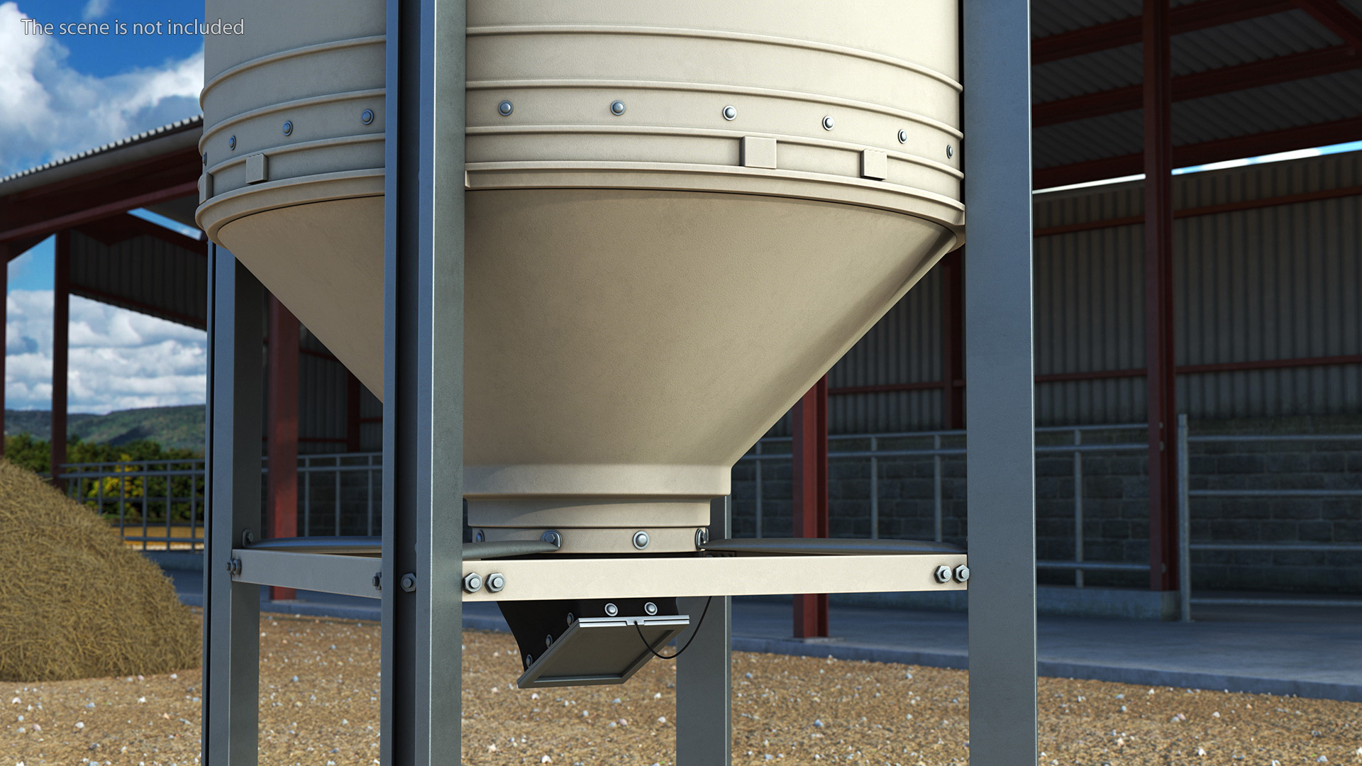 Mini Corn Bin SIOUX 3D model
